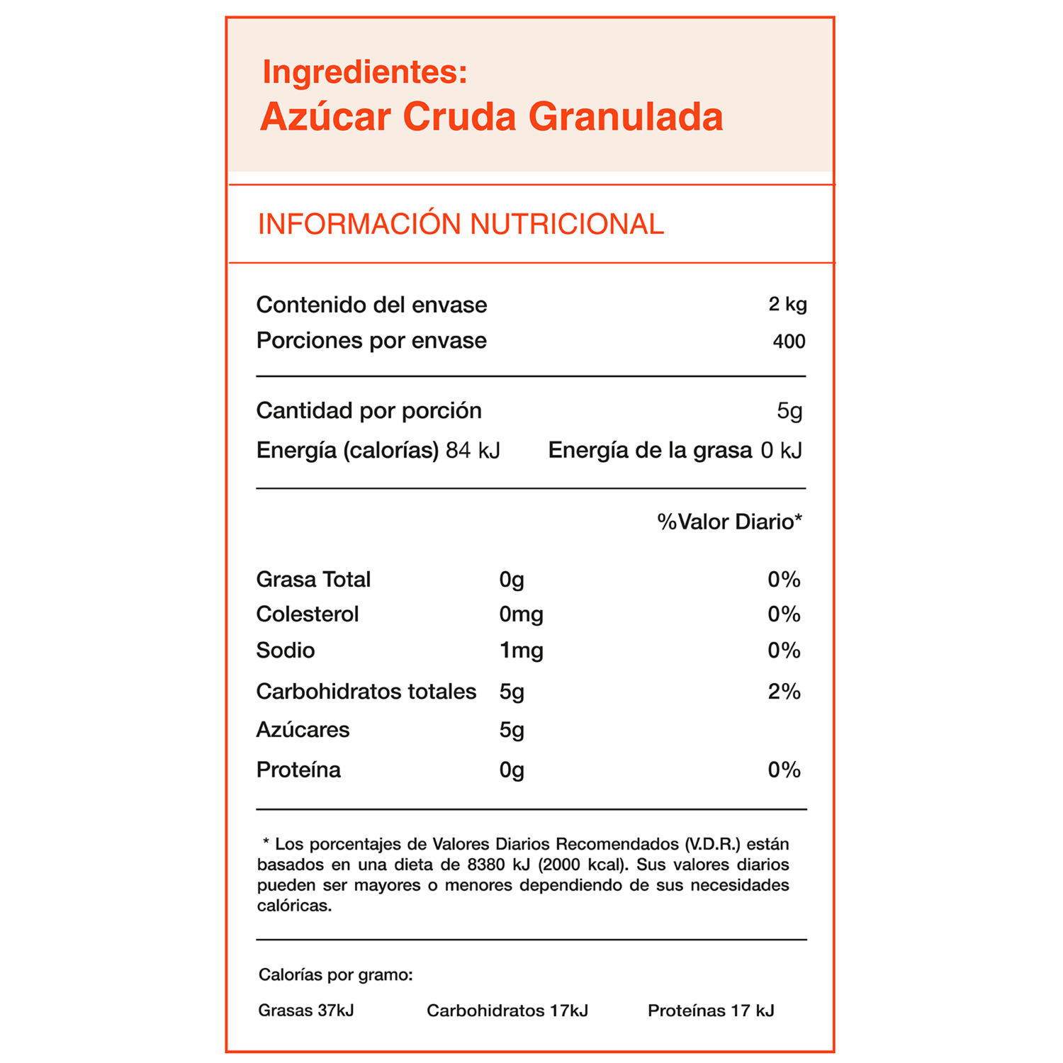 Azúcar Morena SAN CARLOS 2 Kg