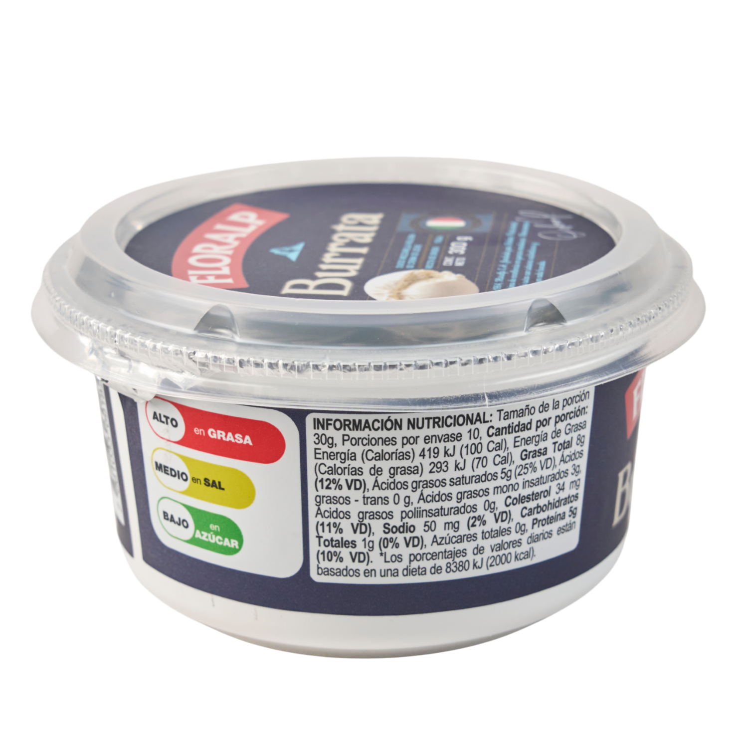 Queso Burrata FLORALP 300 G