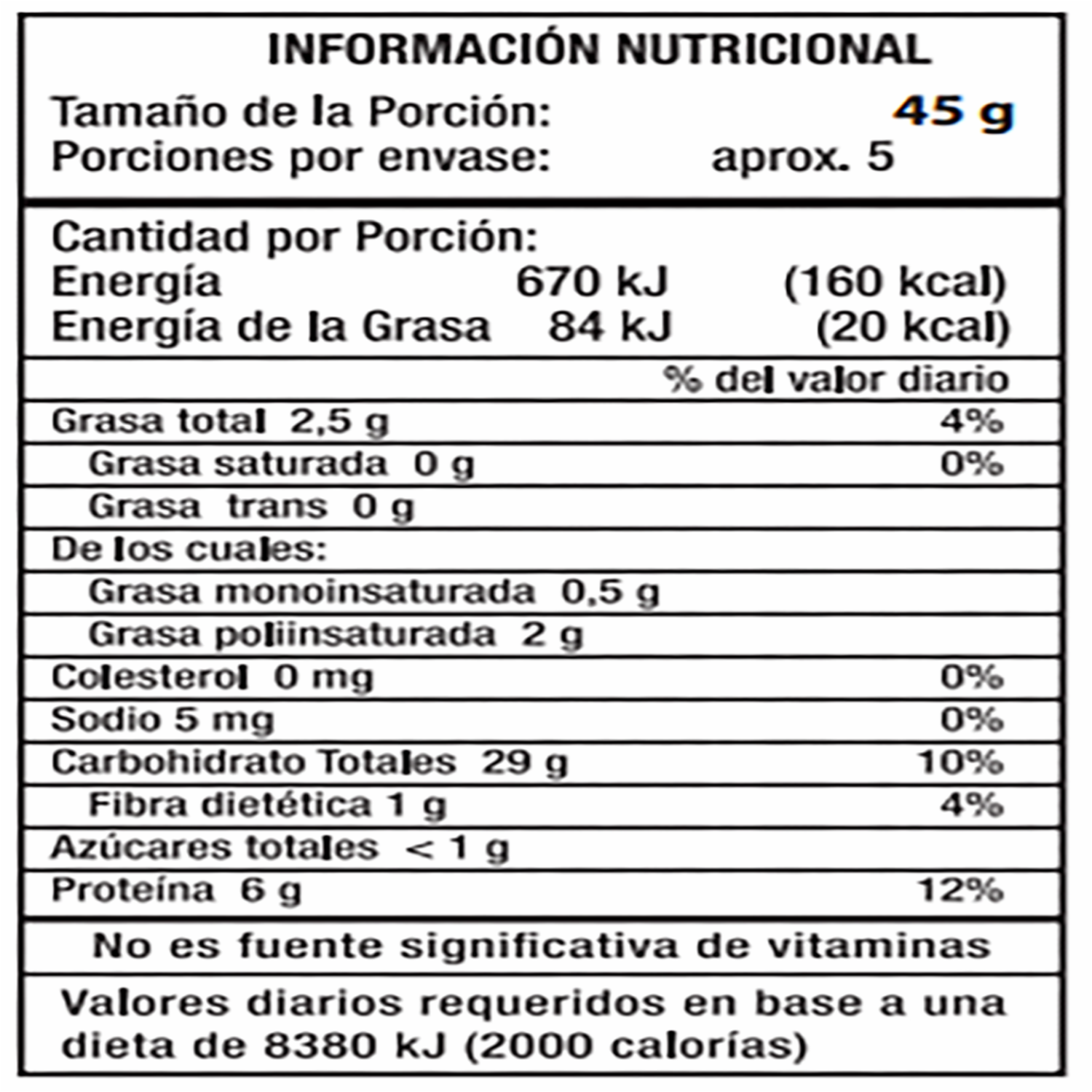 Quinua Seca INAQUINUA Funda