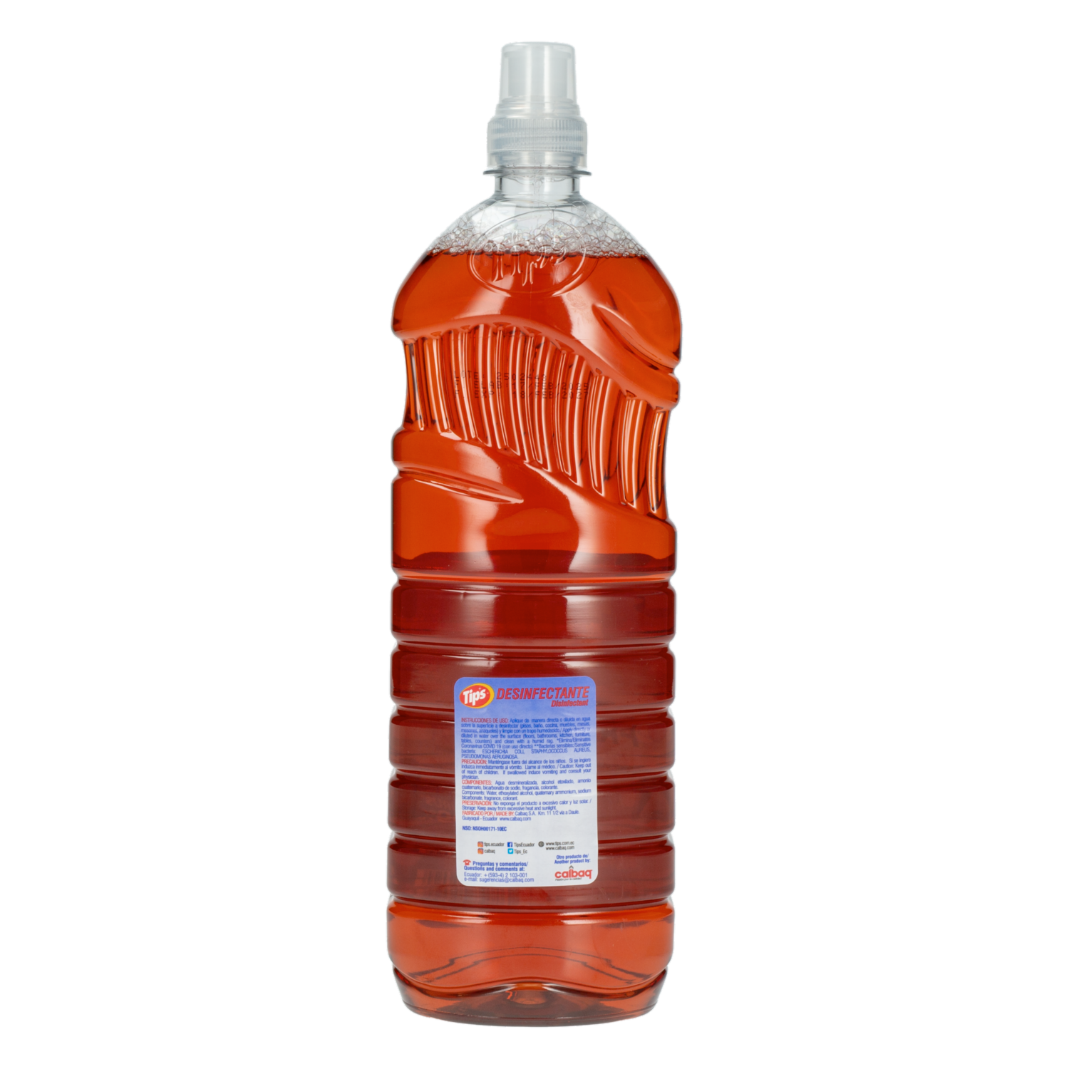 Desinfectante De Manzana Con Canela TIPS 1000 Ml
