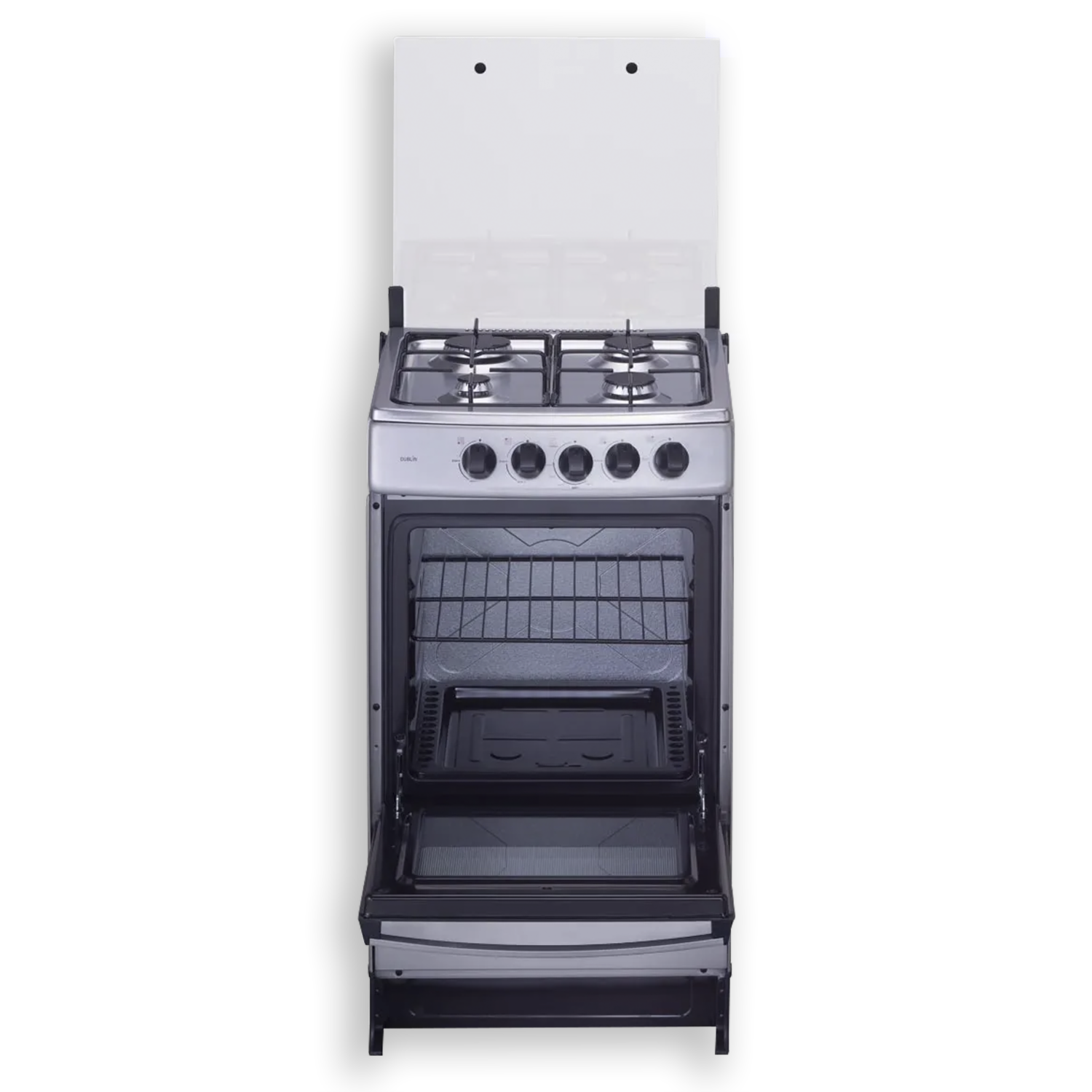Cocina Dublin Plus Gris INDURAMA 4 Quemadores