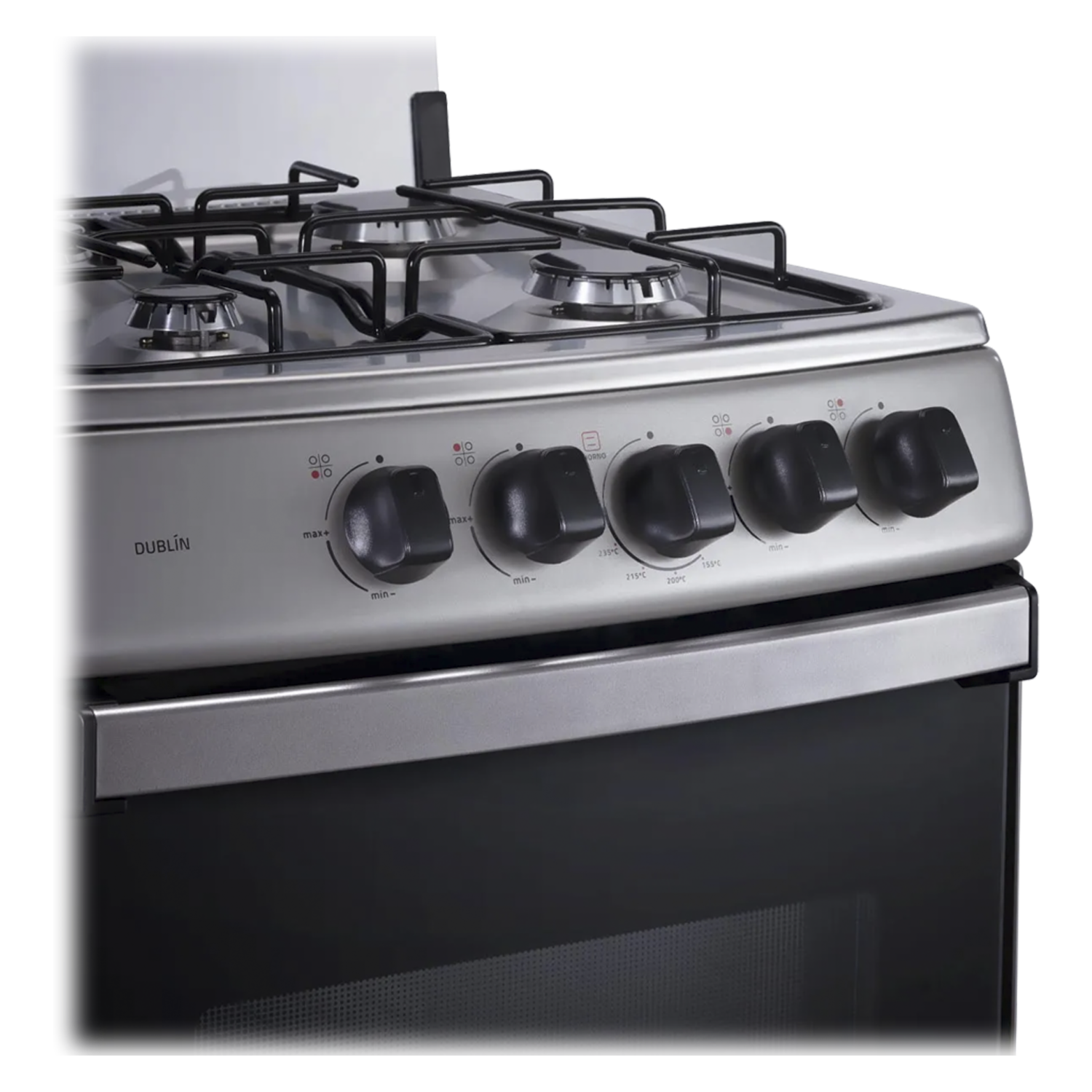 Cocina Dublin Plus Gris INDURAMA 4 Quemadores