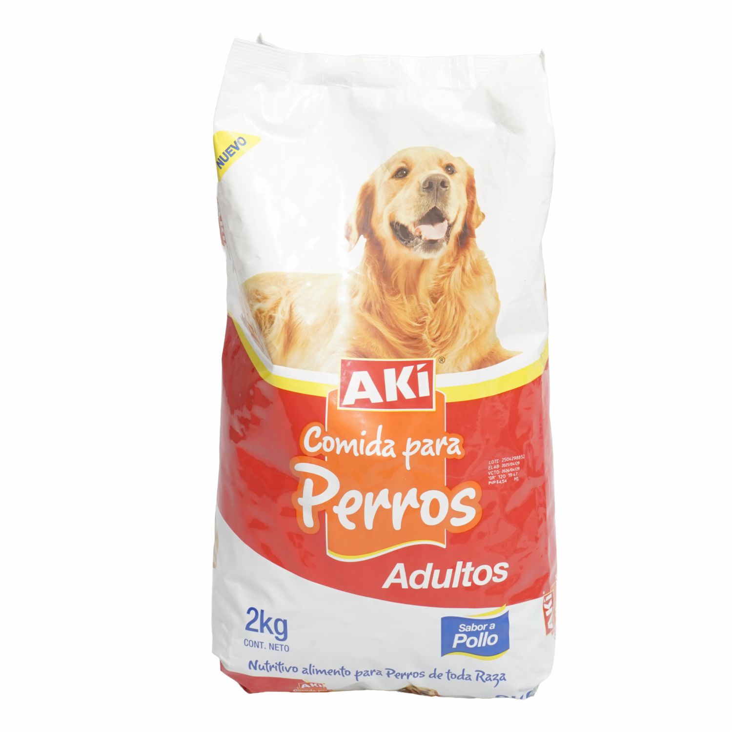 Alimento Para Perros Con Nutrientes AKÍ 2000 G