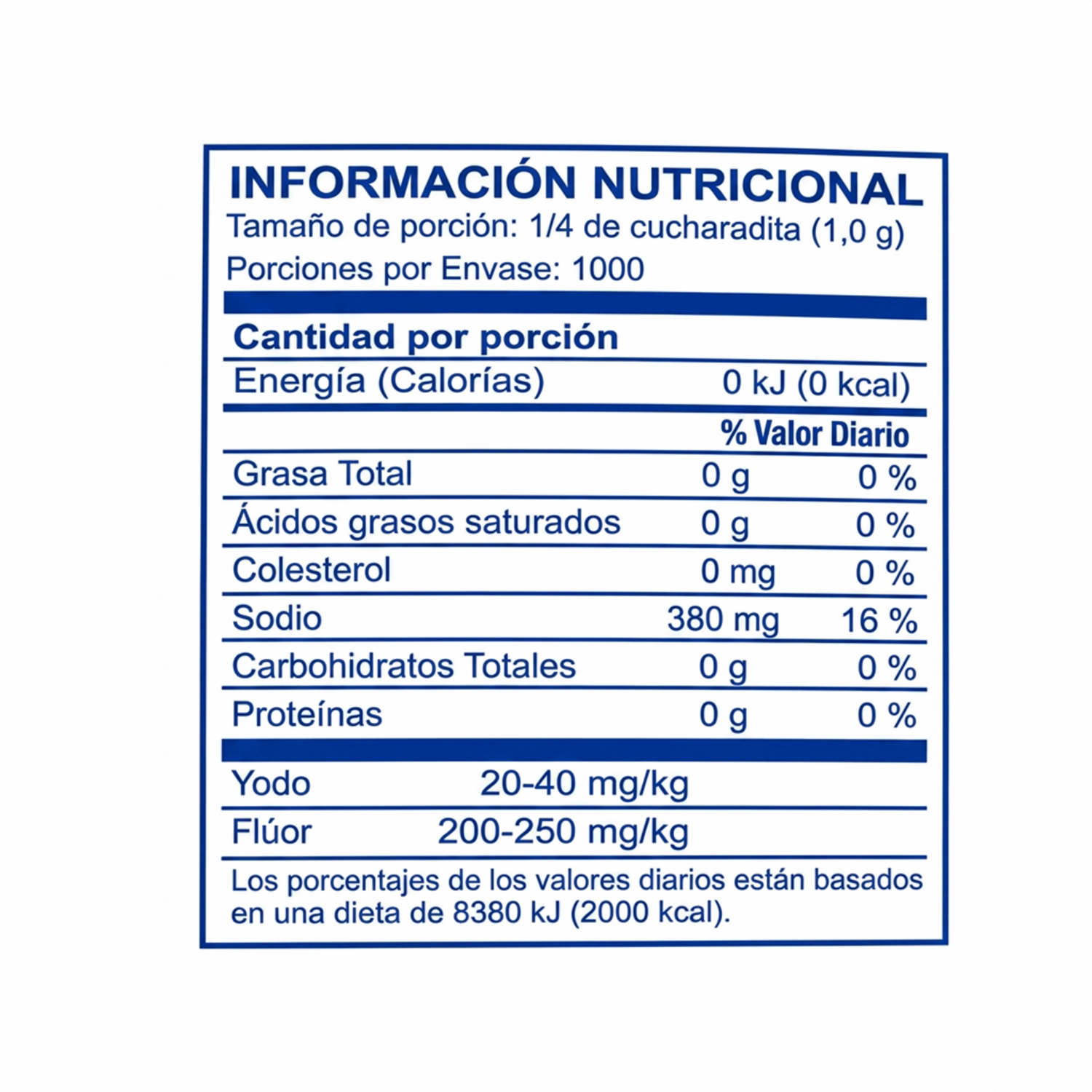 Sal Refinada AKÍ 1000 G