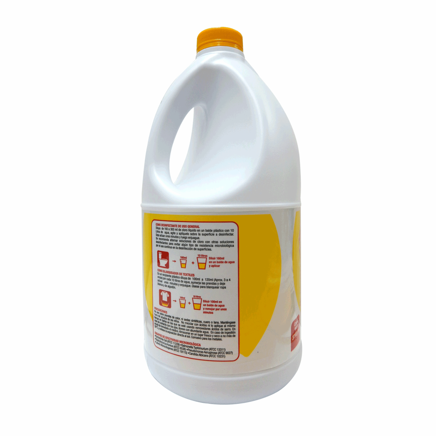 Cloro Líquido Desinfecta, Blanquea, Desodoriza Y Desmancha LA ORIGINAL 3785 Ml