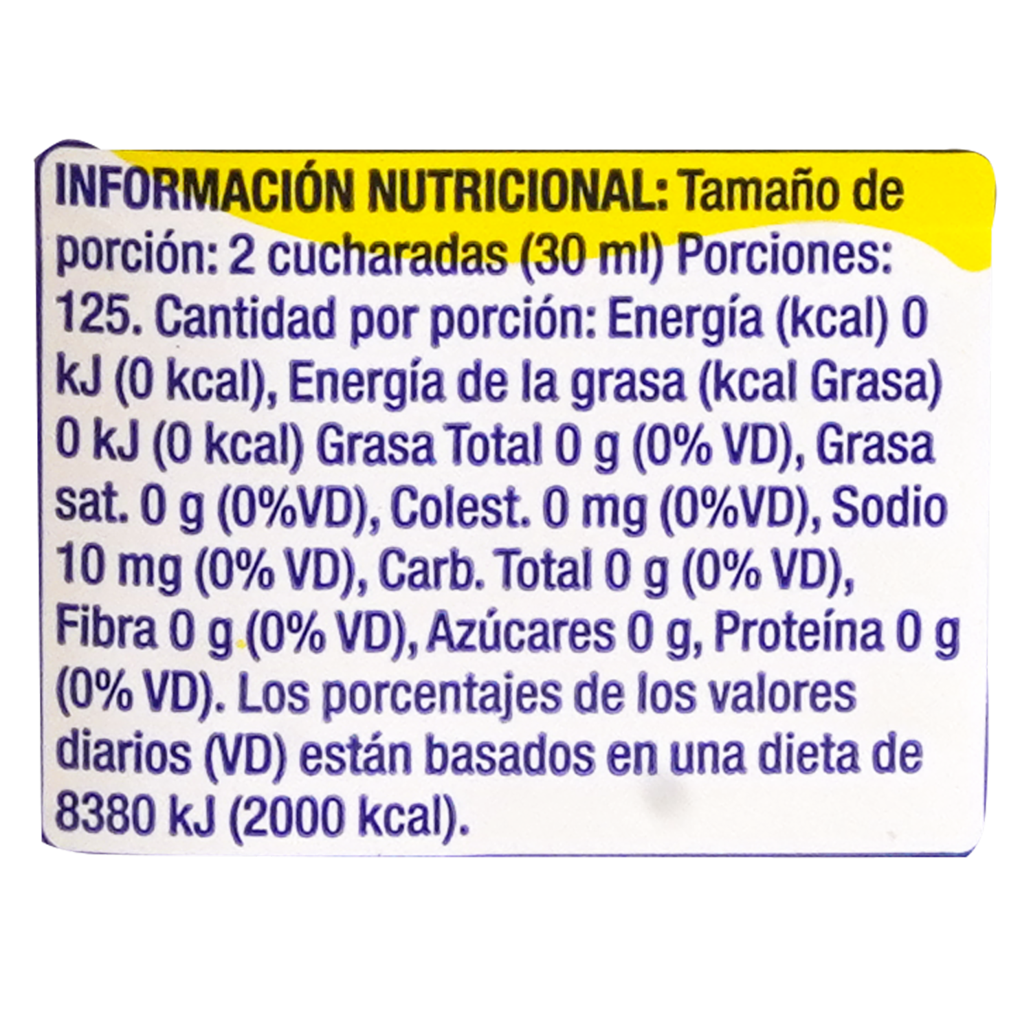 Sucedaneo De Jugo De Limón LA ORIGINAL Botella