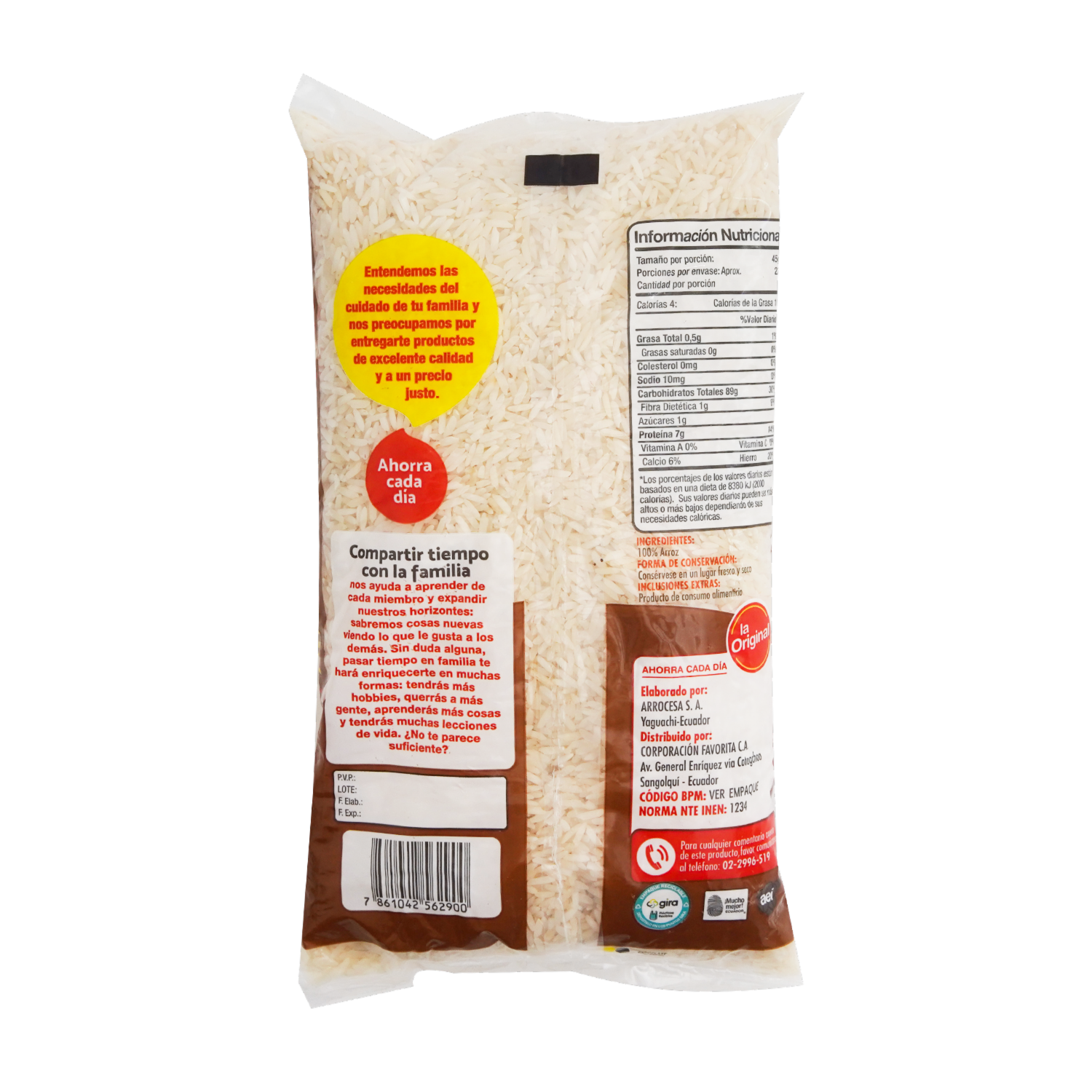 Arroz Envejecido LA ORIGINAL 1000 G