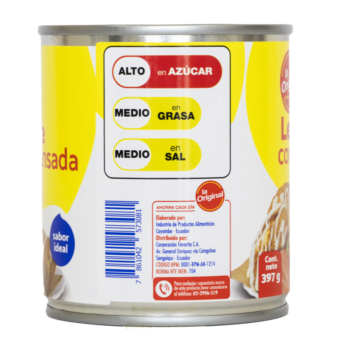 Leche Condensada Sabor Ideal LA ORIGINAL 397 G