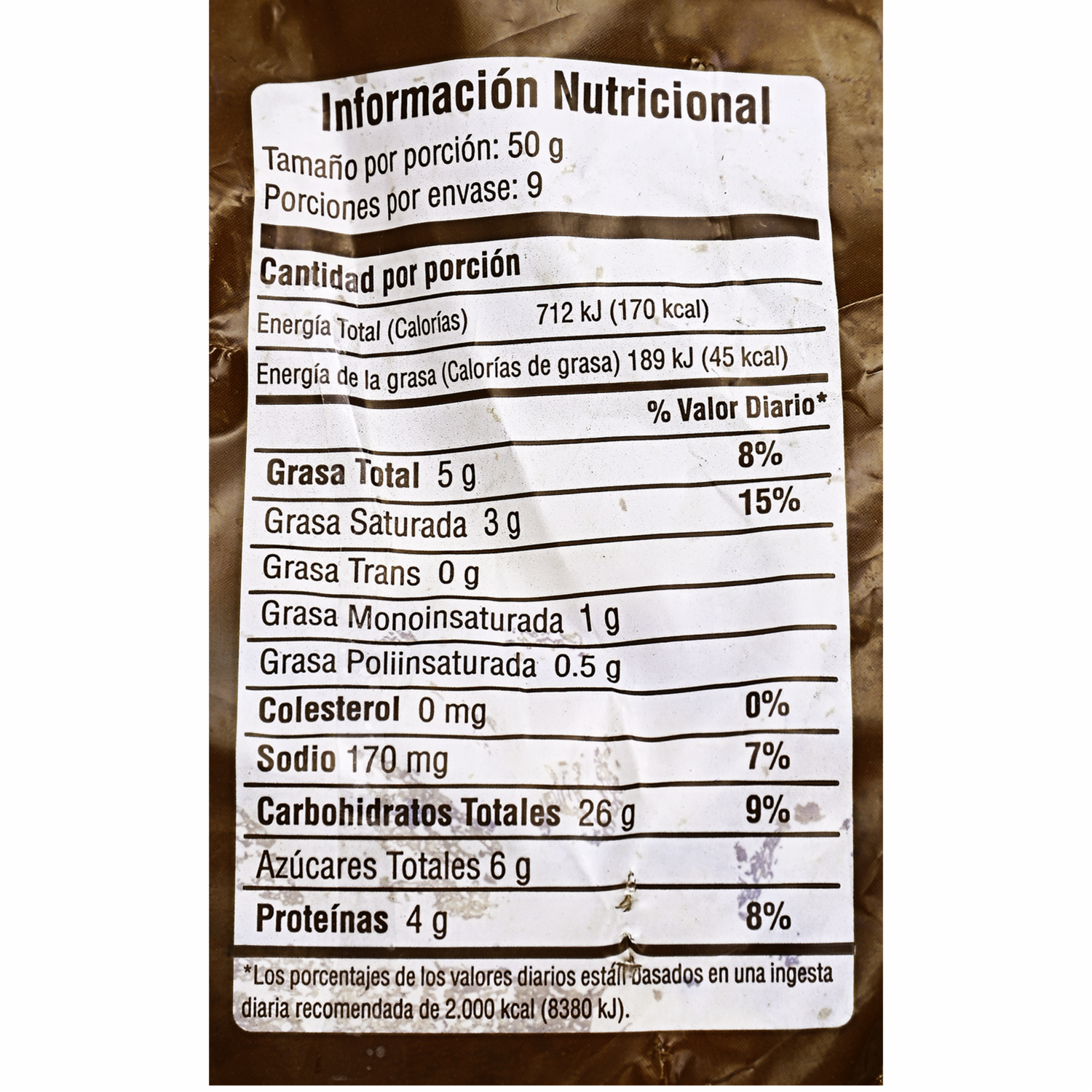Pan Con Chispas De Chocolate AKÍ 450 G