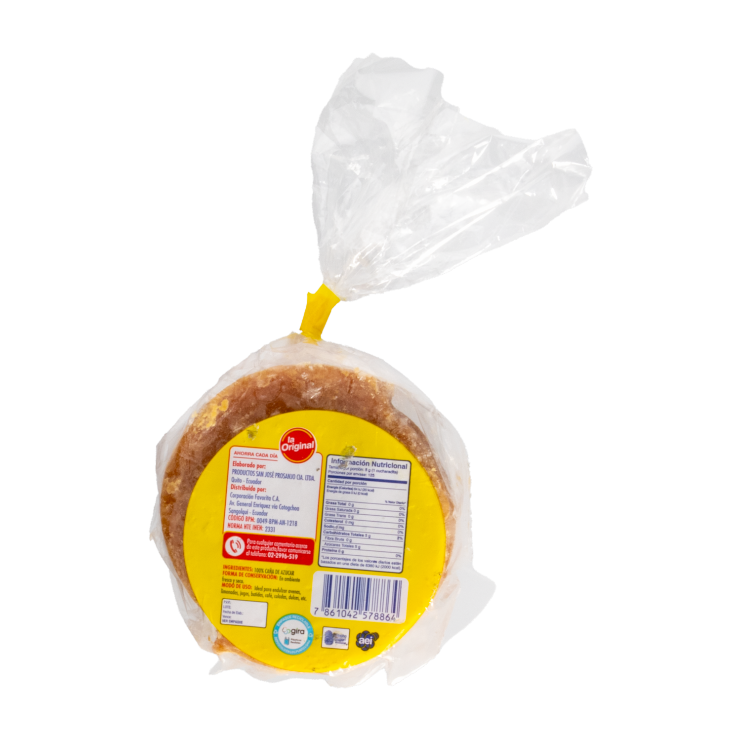 Panela En Bloque LA ORIGINAL 625 G