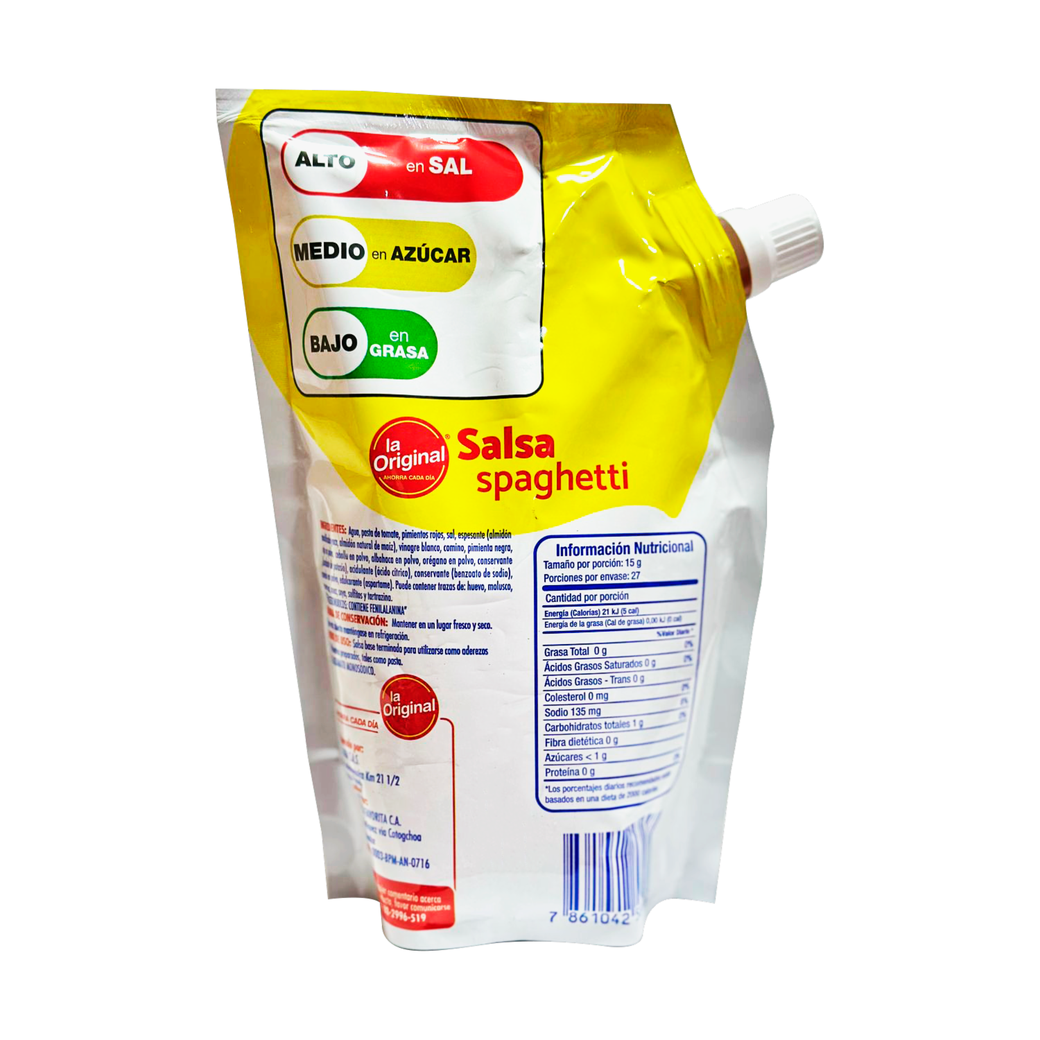 Salsa Spaguetti Clásica LA ORIGINAL 400 G