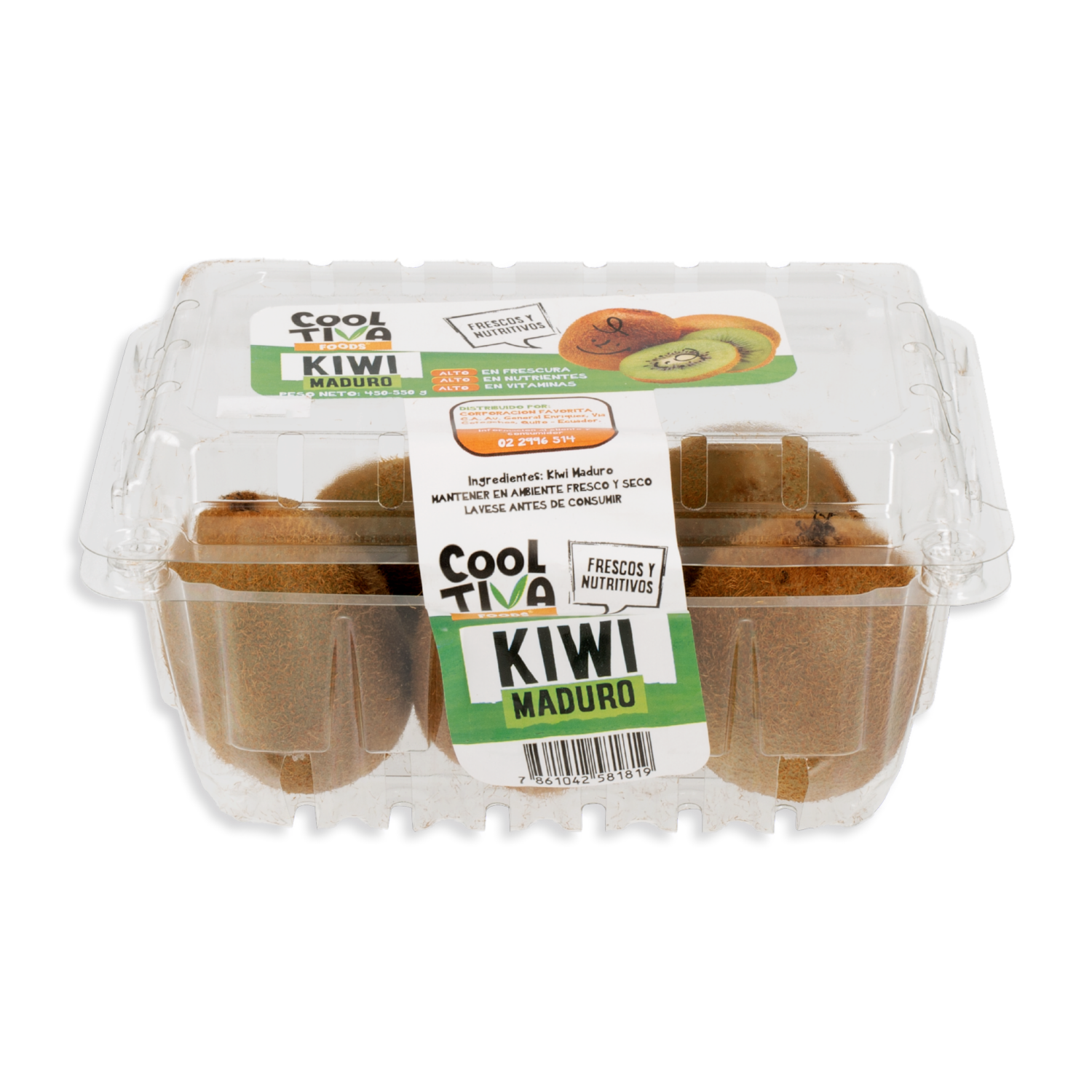 Kiwi Maduro Importado COOLTIVA 550 G