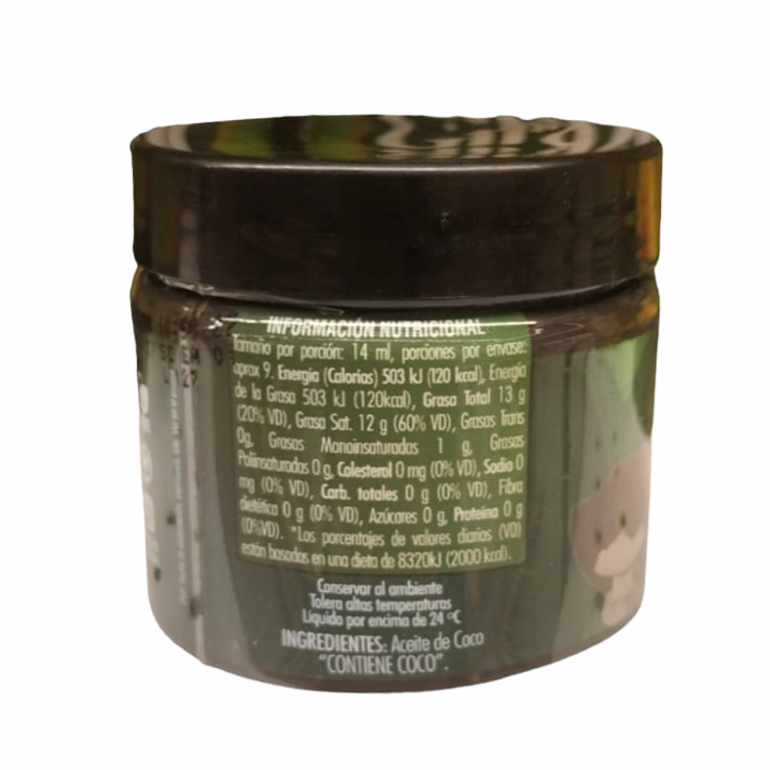 Aceite De Coco 100% Extra Virgen Prensado En Frío EL ARTESANAL 120 Ml