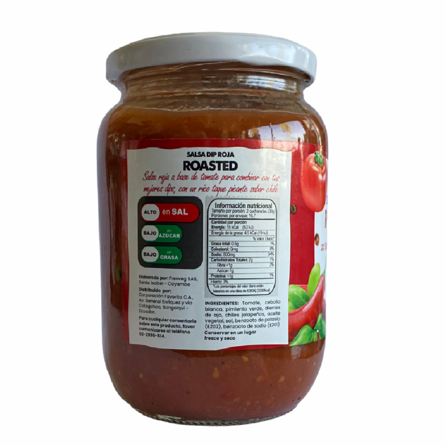 Salsa Dip Roja Roasted ESY 500 G