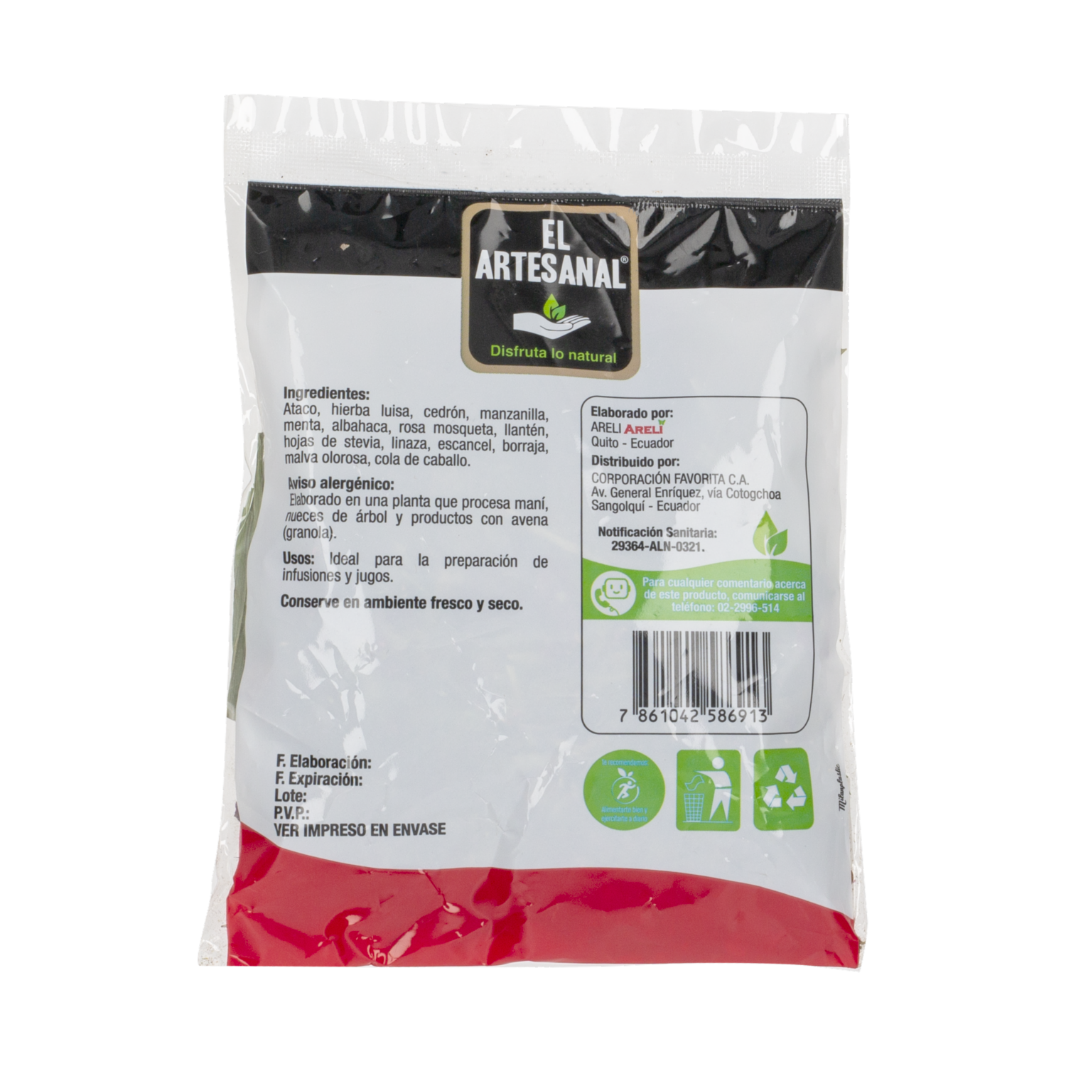 Horchata En Funda EL ARTESANAL 25 G