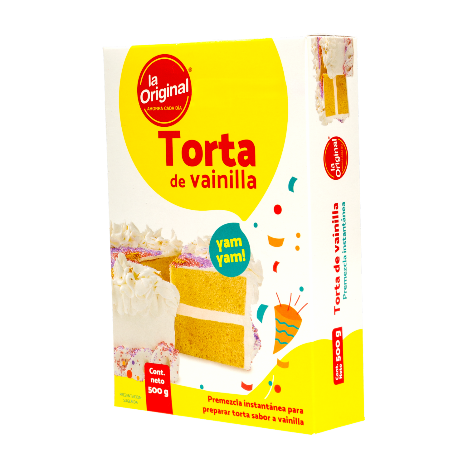 Torta Premezcla De Vainilla LA ORIGINAL 500 G