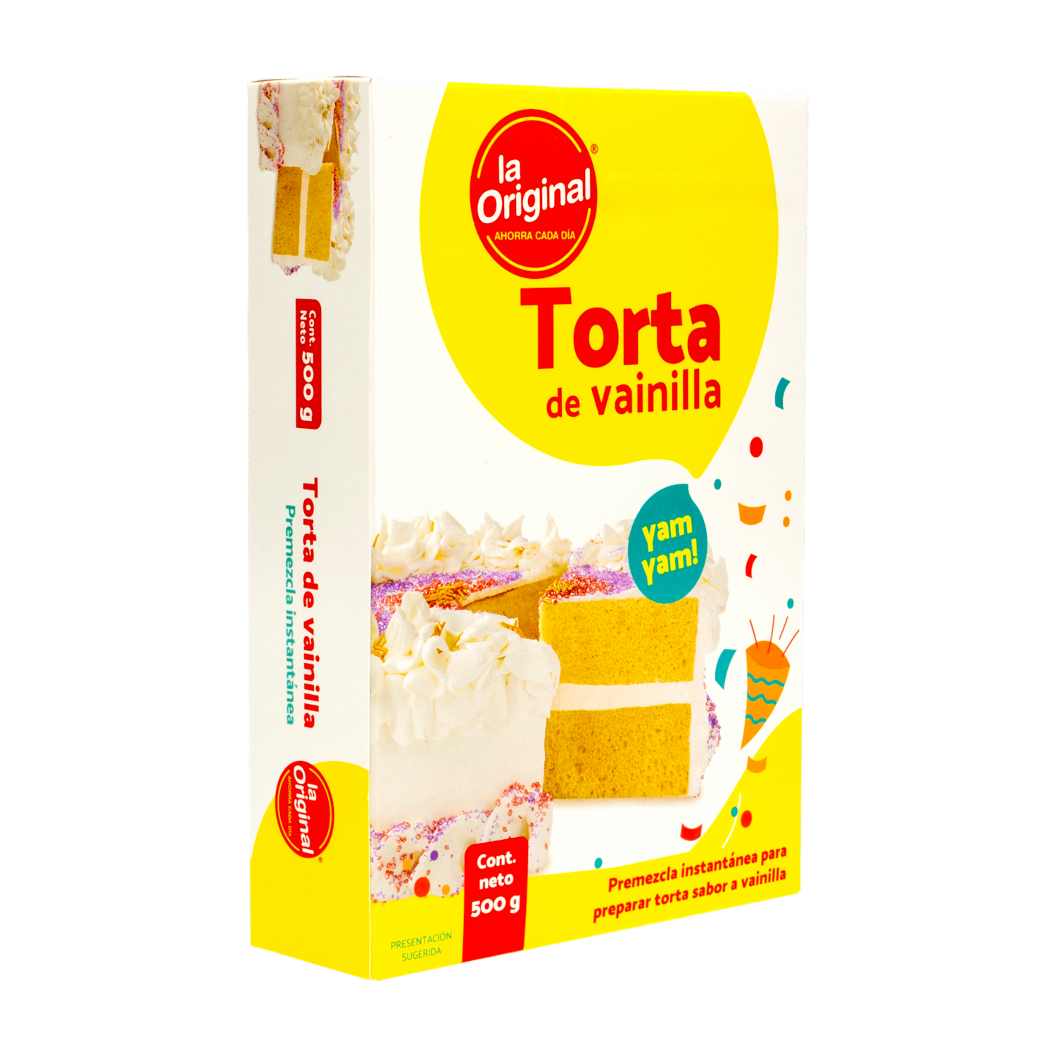 Torta Premezcla De Vainilla LA ORIGINAL 500 G