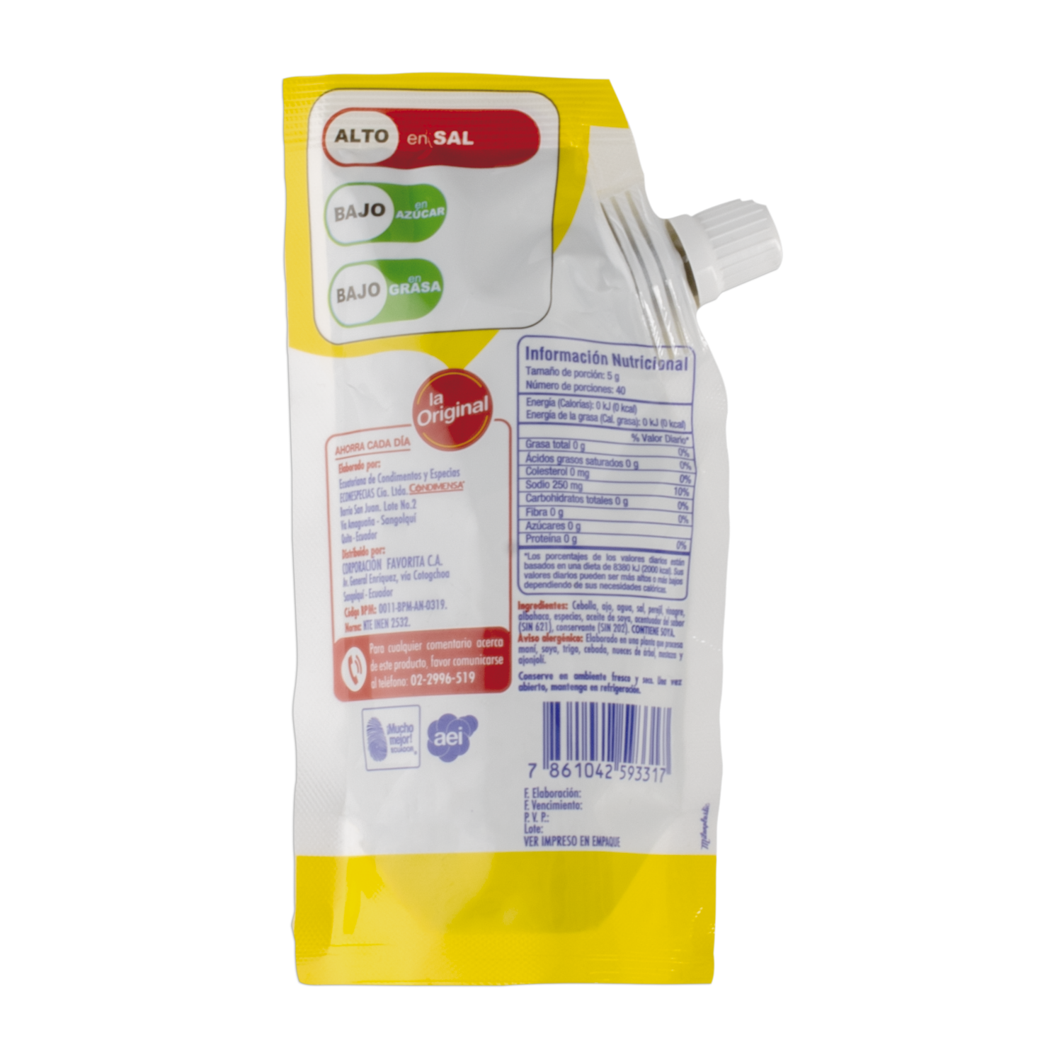 Chimichurri Para Carnes LA ORIGINAL 200 G
