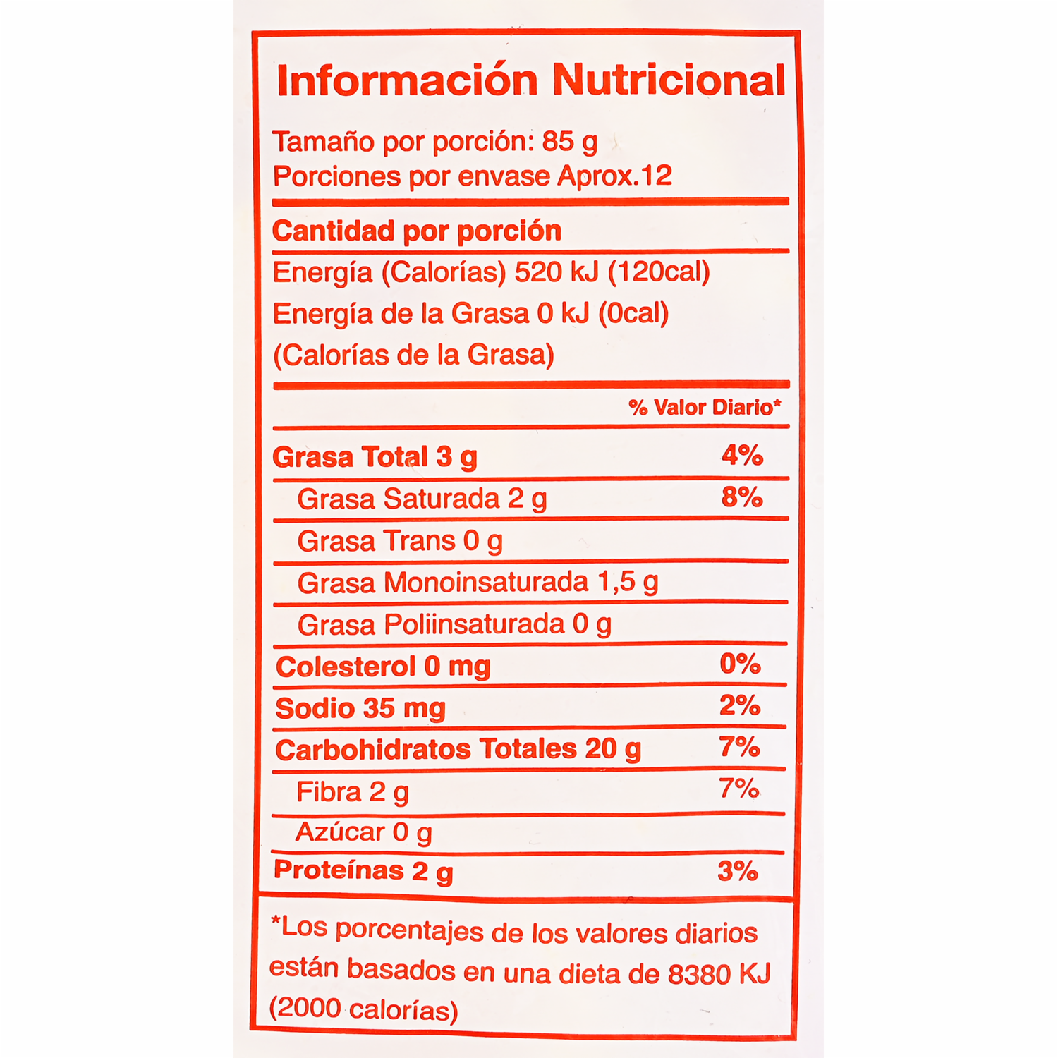 Papas Fritas Congeladas Corte Recto AKÍ 1000 G