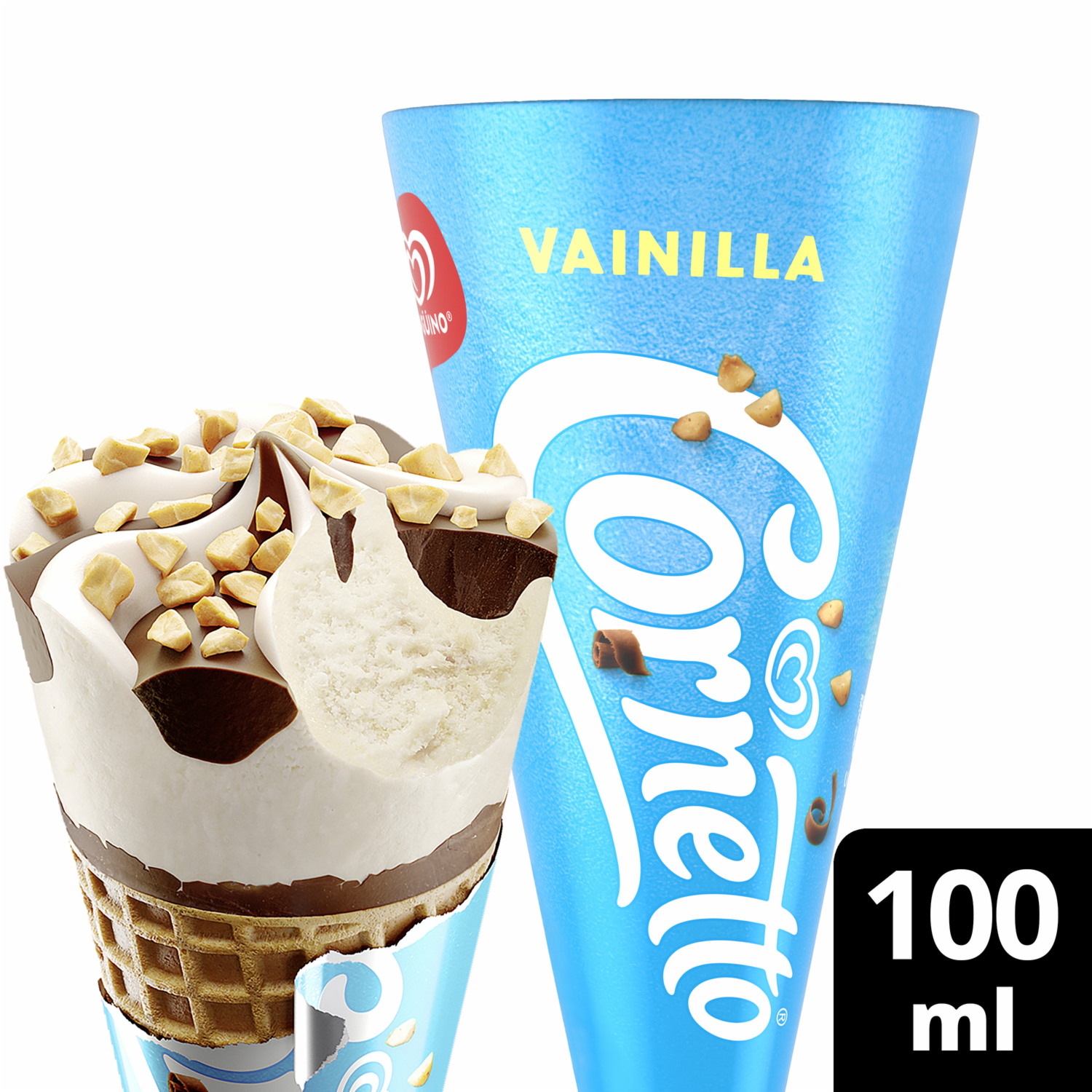 Helado Cornetto Clásico Vainilla PINGÜINO 100 Ml