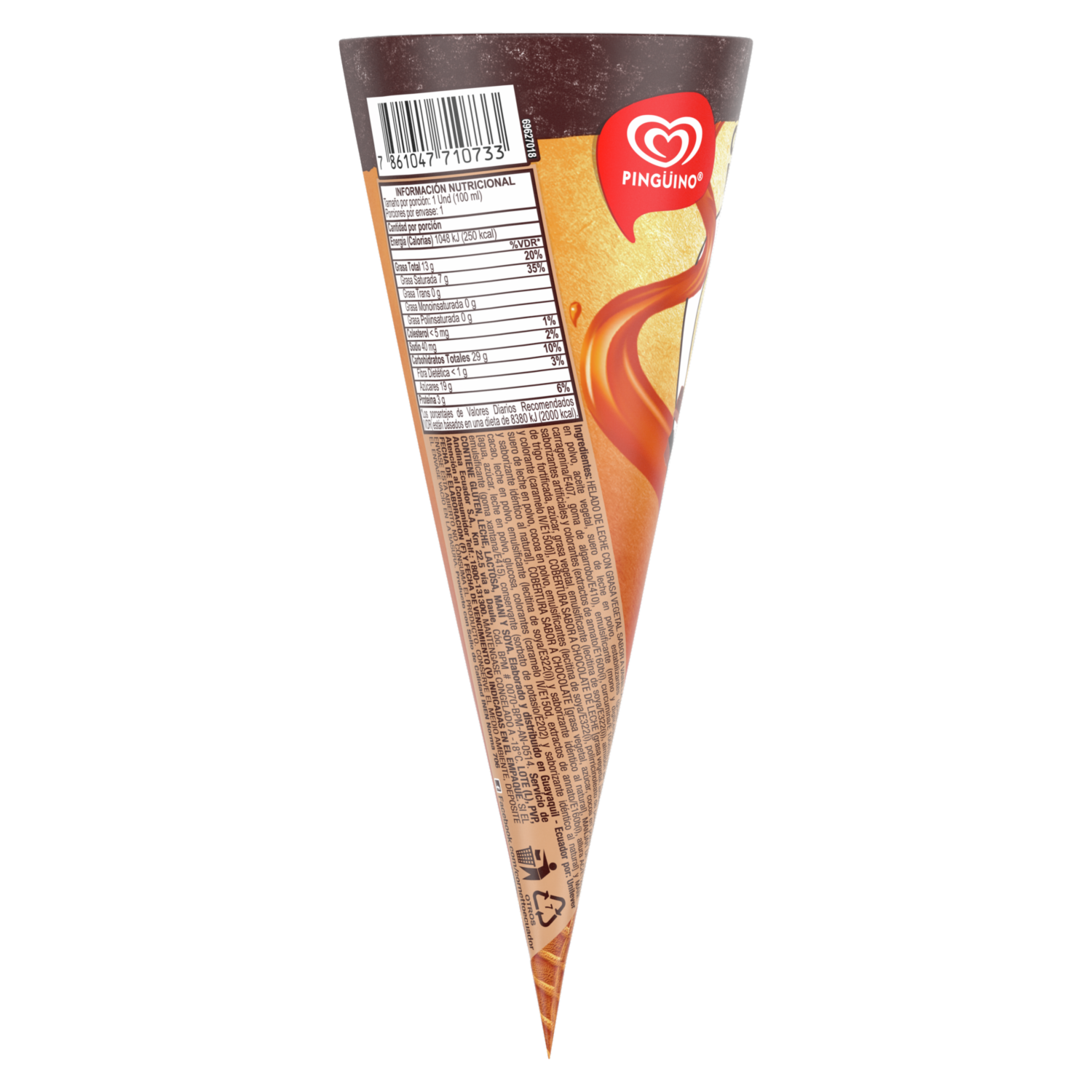 Helado Cornetto Choc Mix Vainilla PINGÜINO 100 Ml