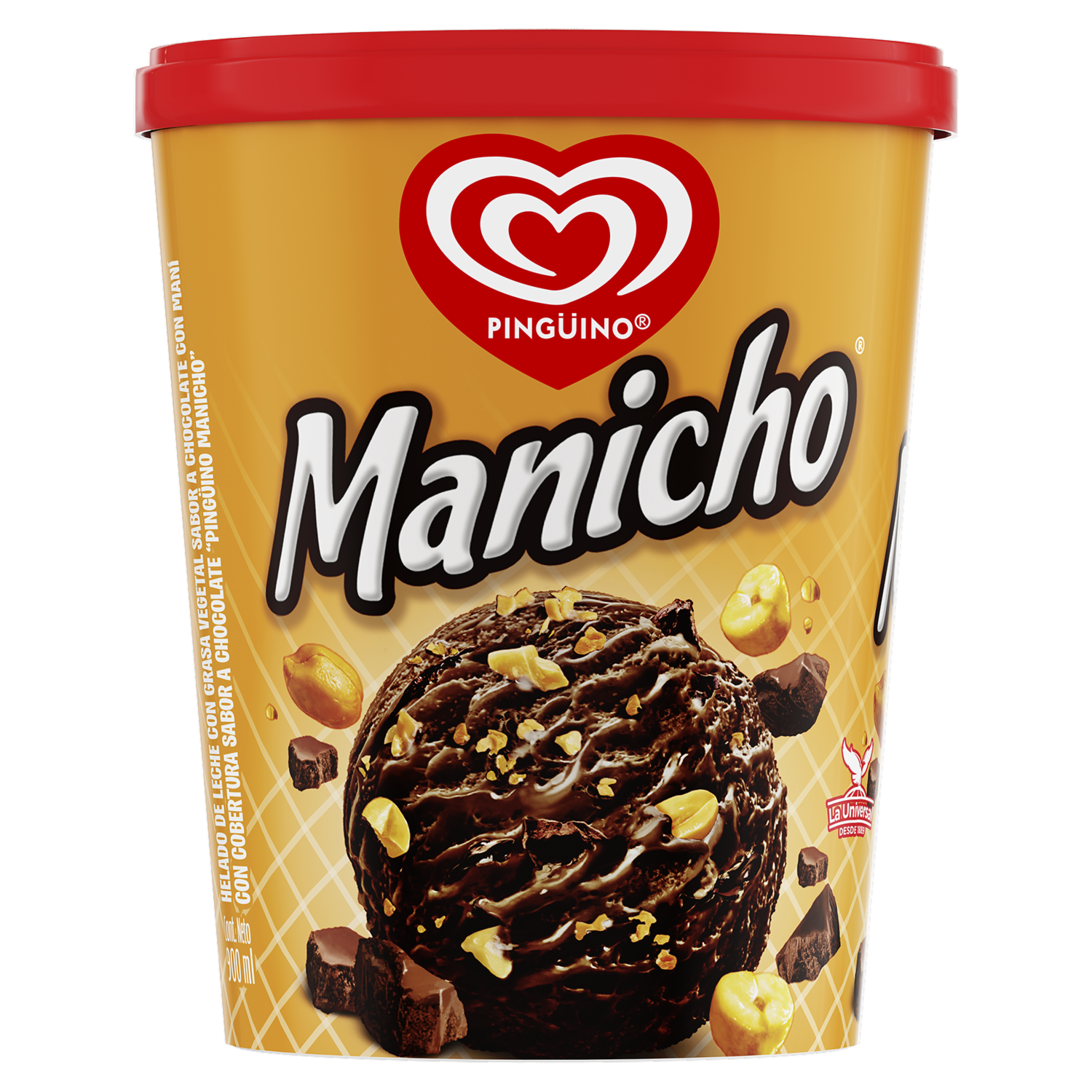 Helado Manicho PINGÜINO 900 Ml