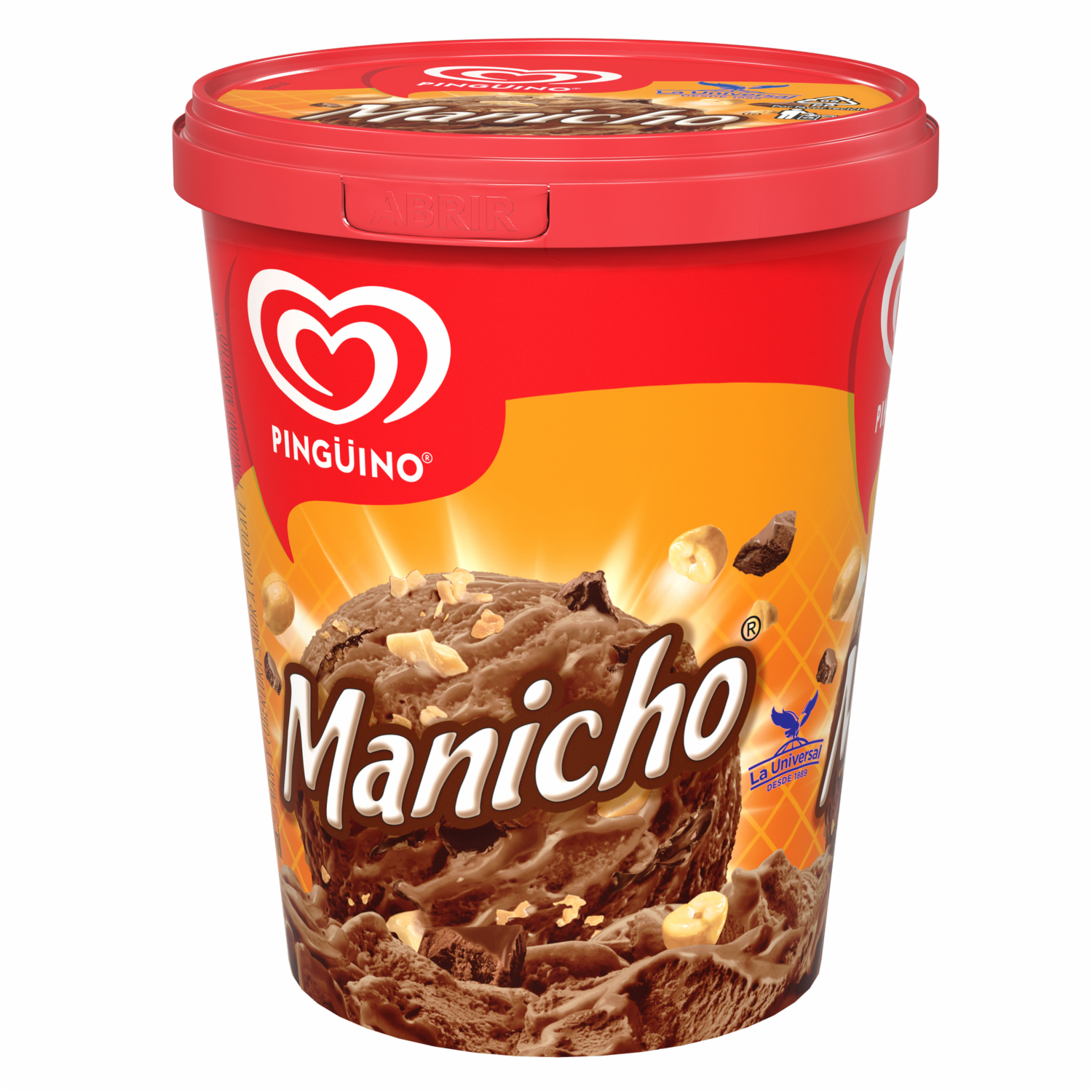 Helado Manicho PINGÜINO 900 Ml