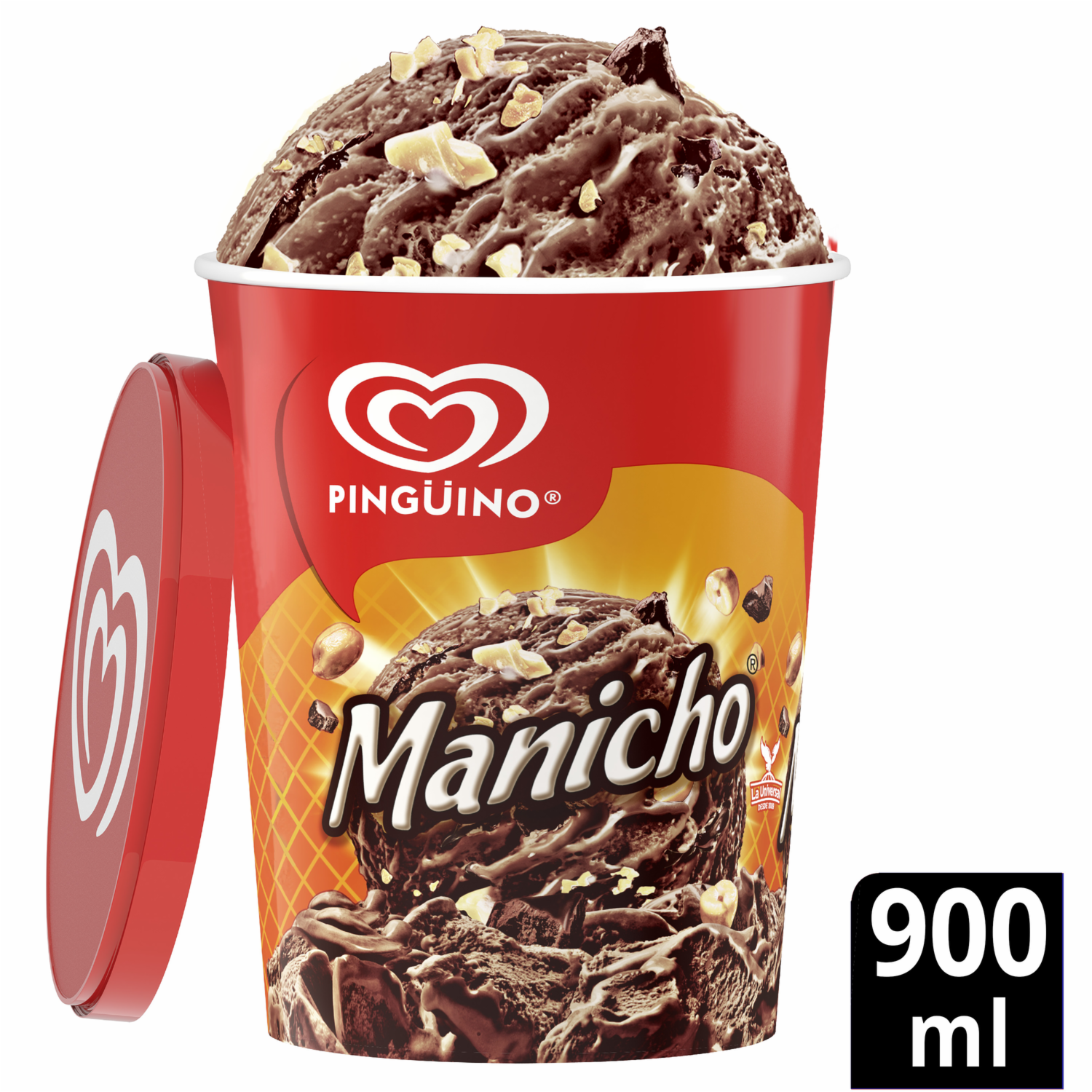 Helado Manicho PINGÜINO 900 Ml