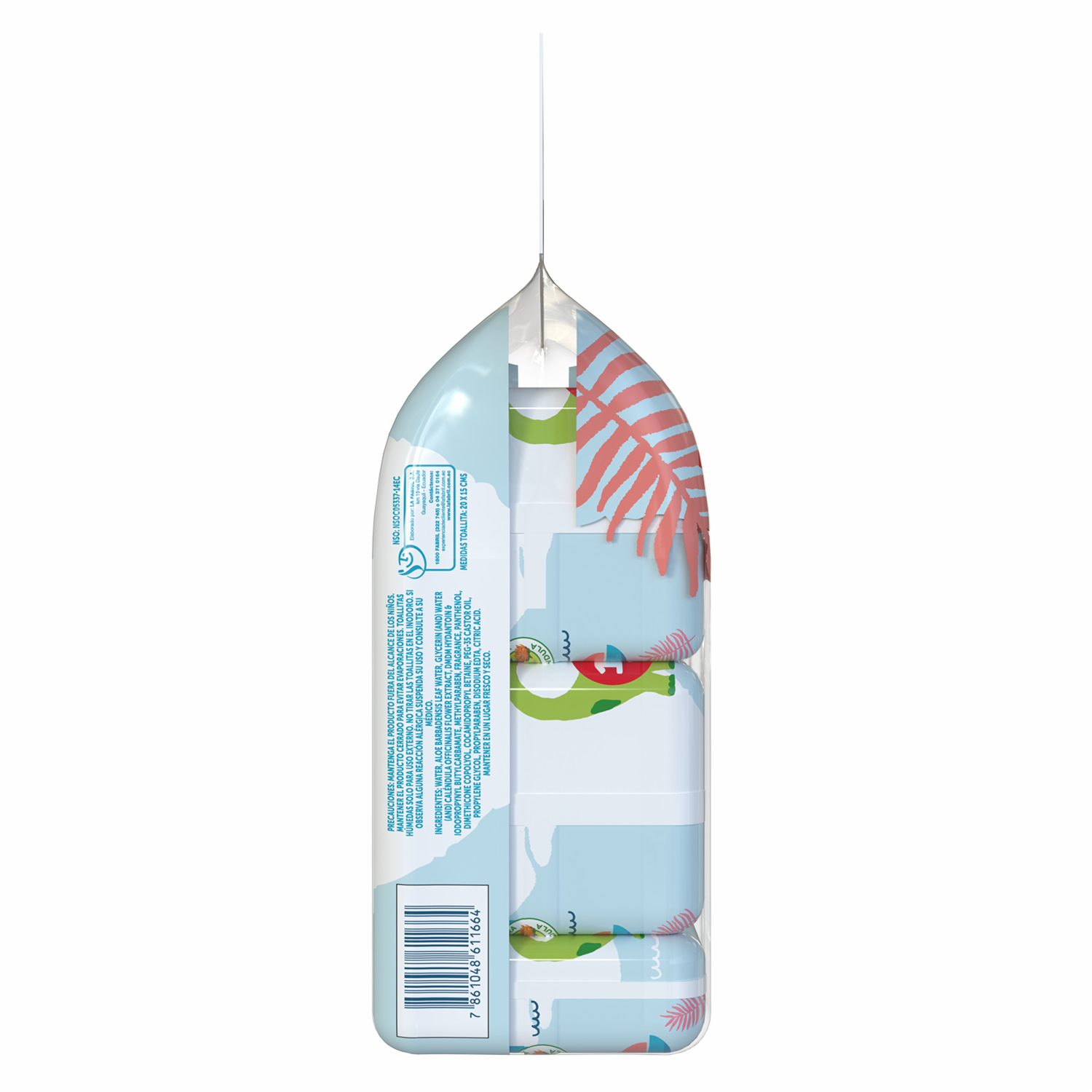 Pañitos Húmedos Para Bebé Tela Suave NAPPIS X 250 Uds