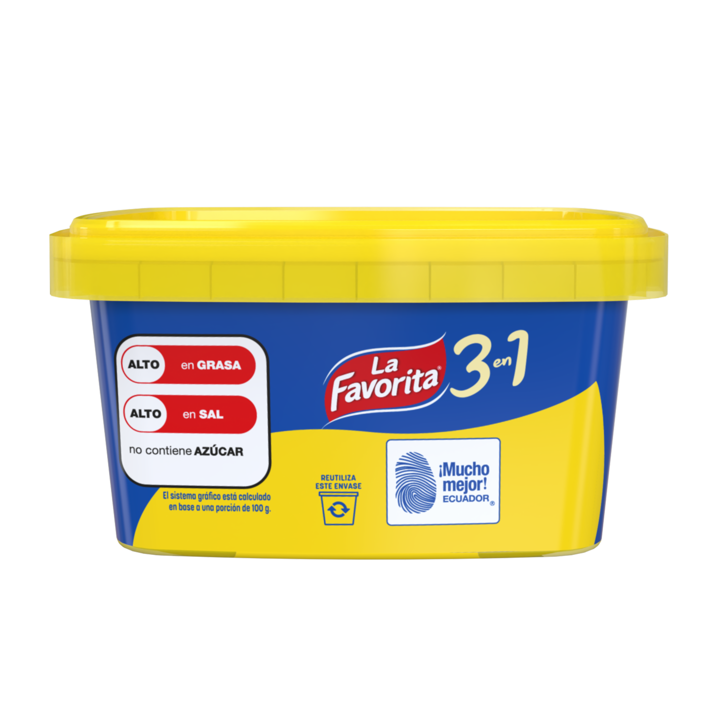 Margarina De Mesa Reducida En Grasa LA FAVORITA 220 G