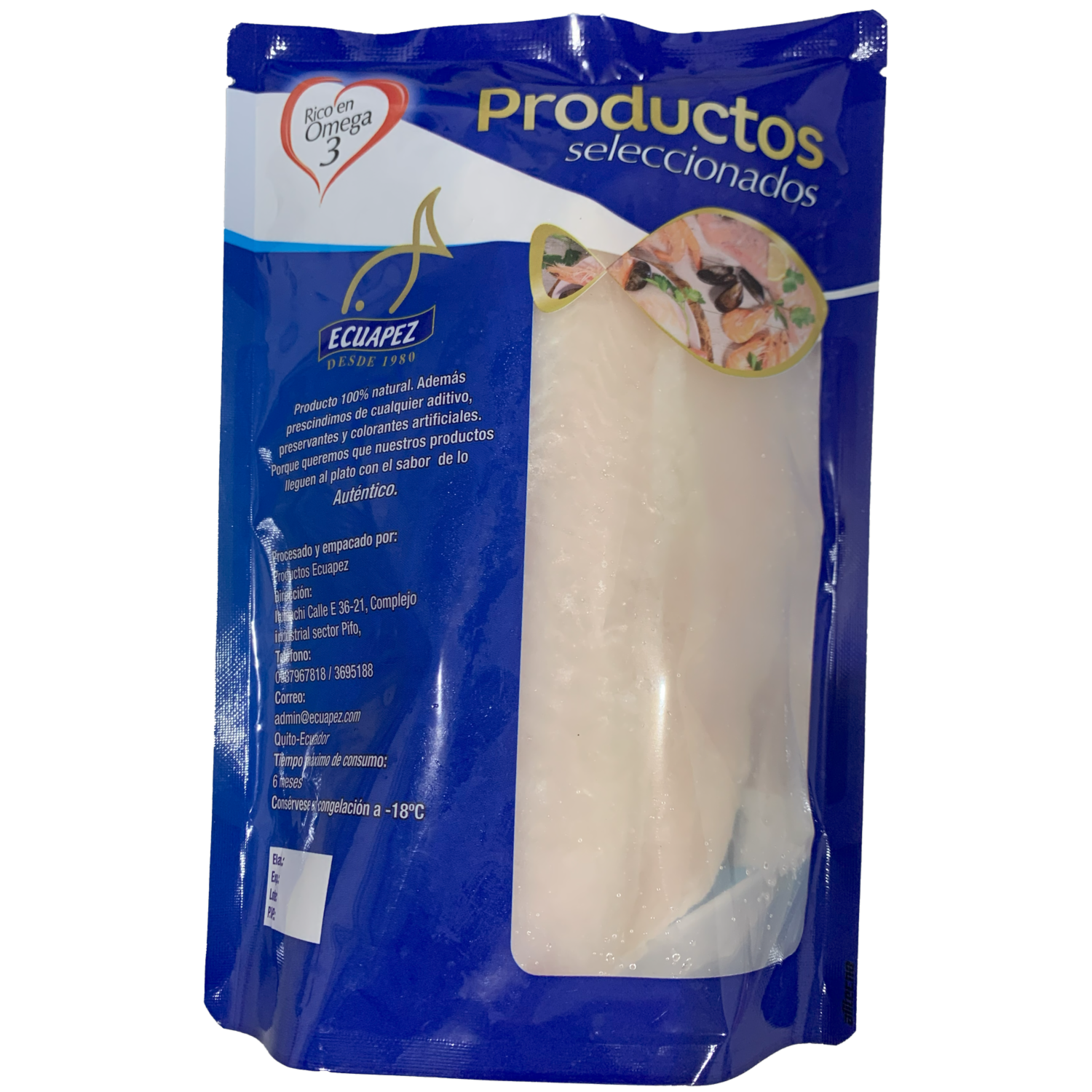 Pescado Corvina Sin Espinas ECUAPEZ 300 G