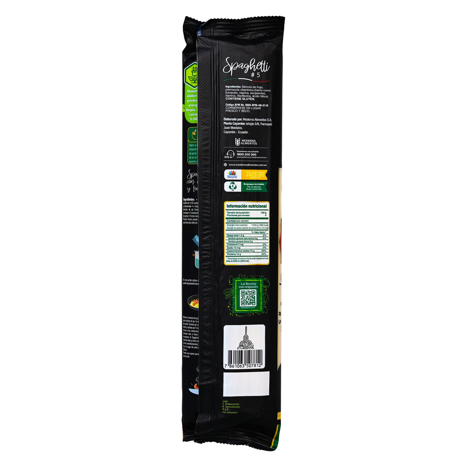Spaghetti N°5 SANTORINO 400 g