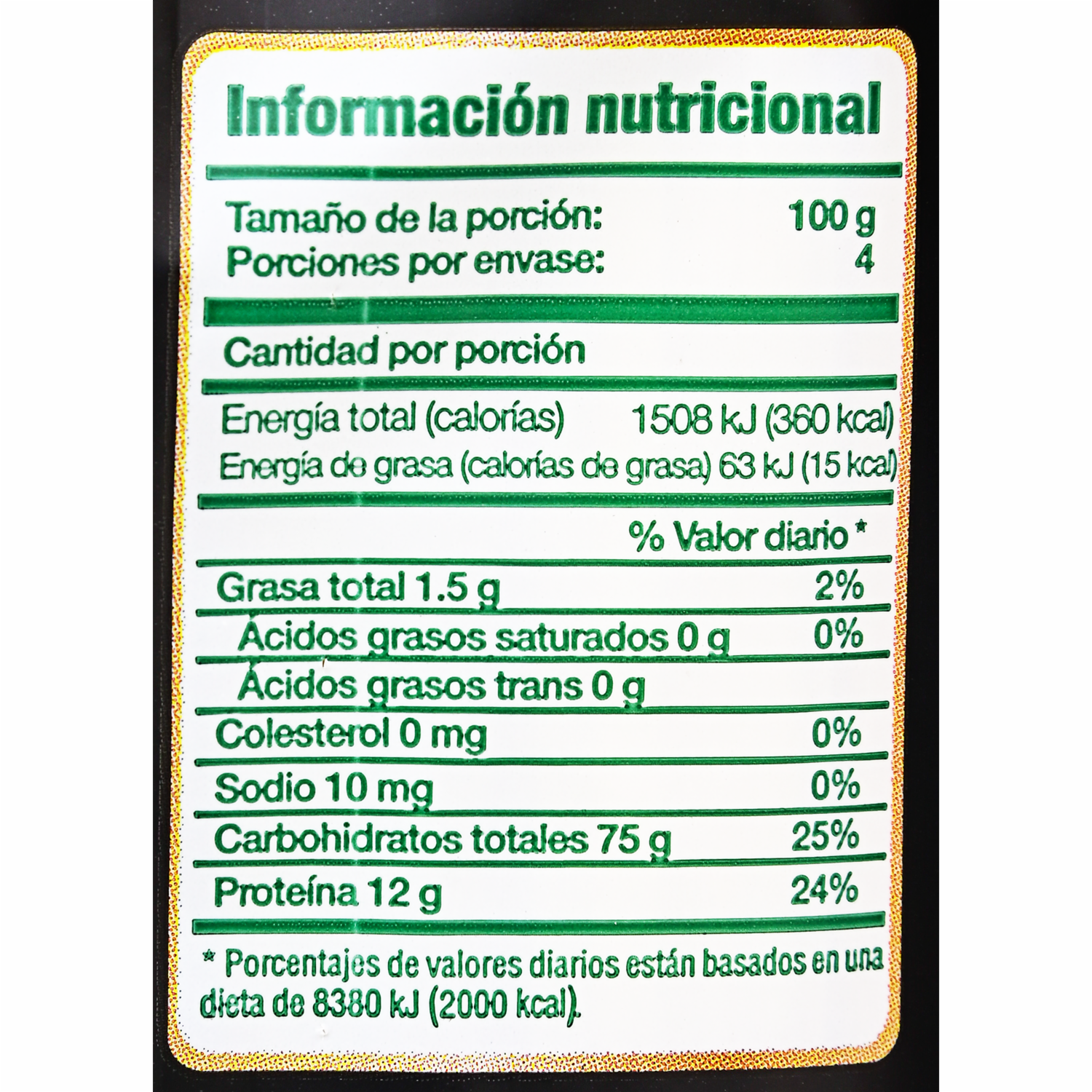 Tallarín Empacado SANTORINO 400 G