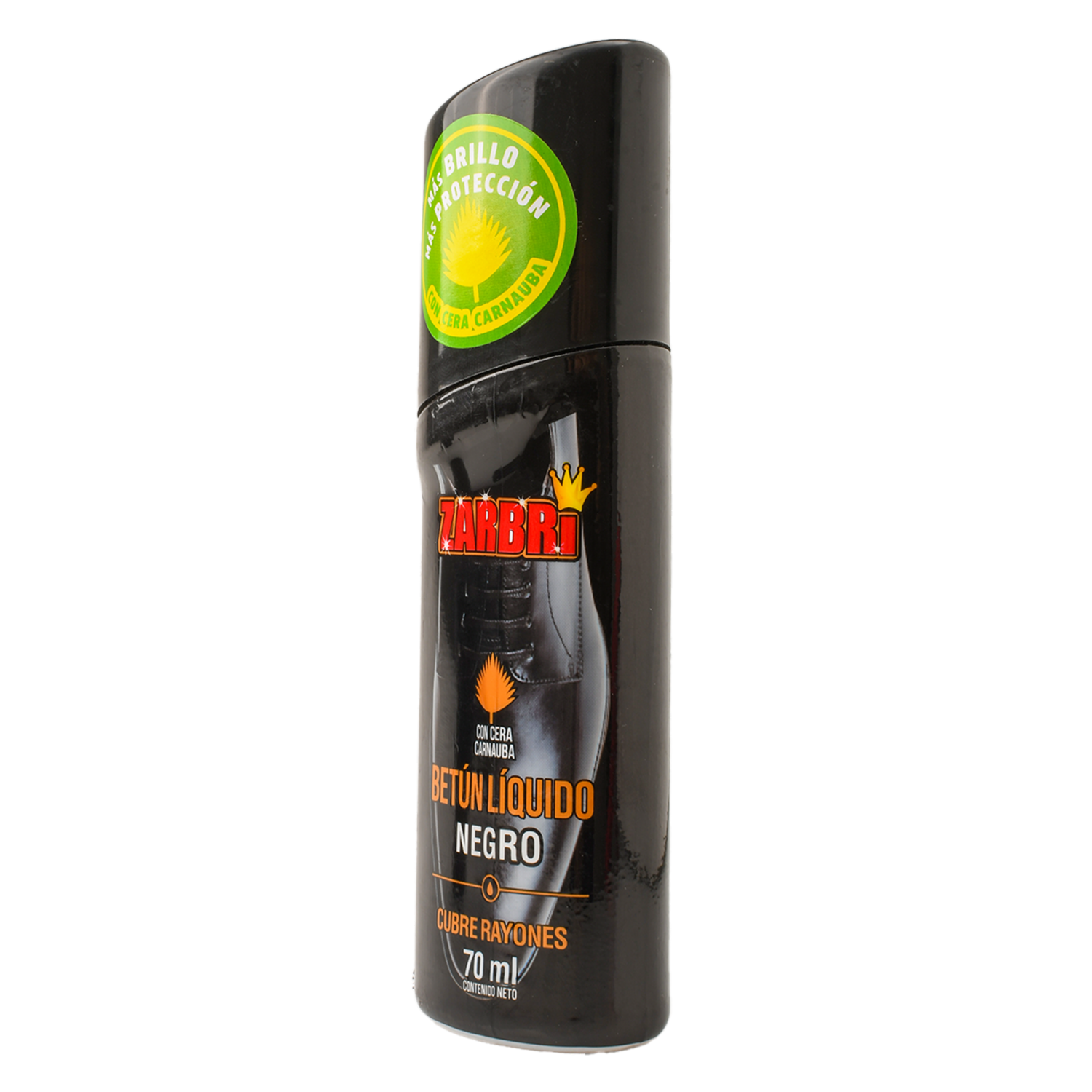 Betún Líquido Tono Negro ZARBRI 70 Ml