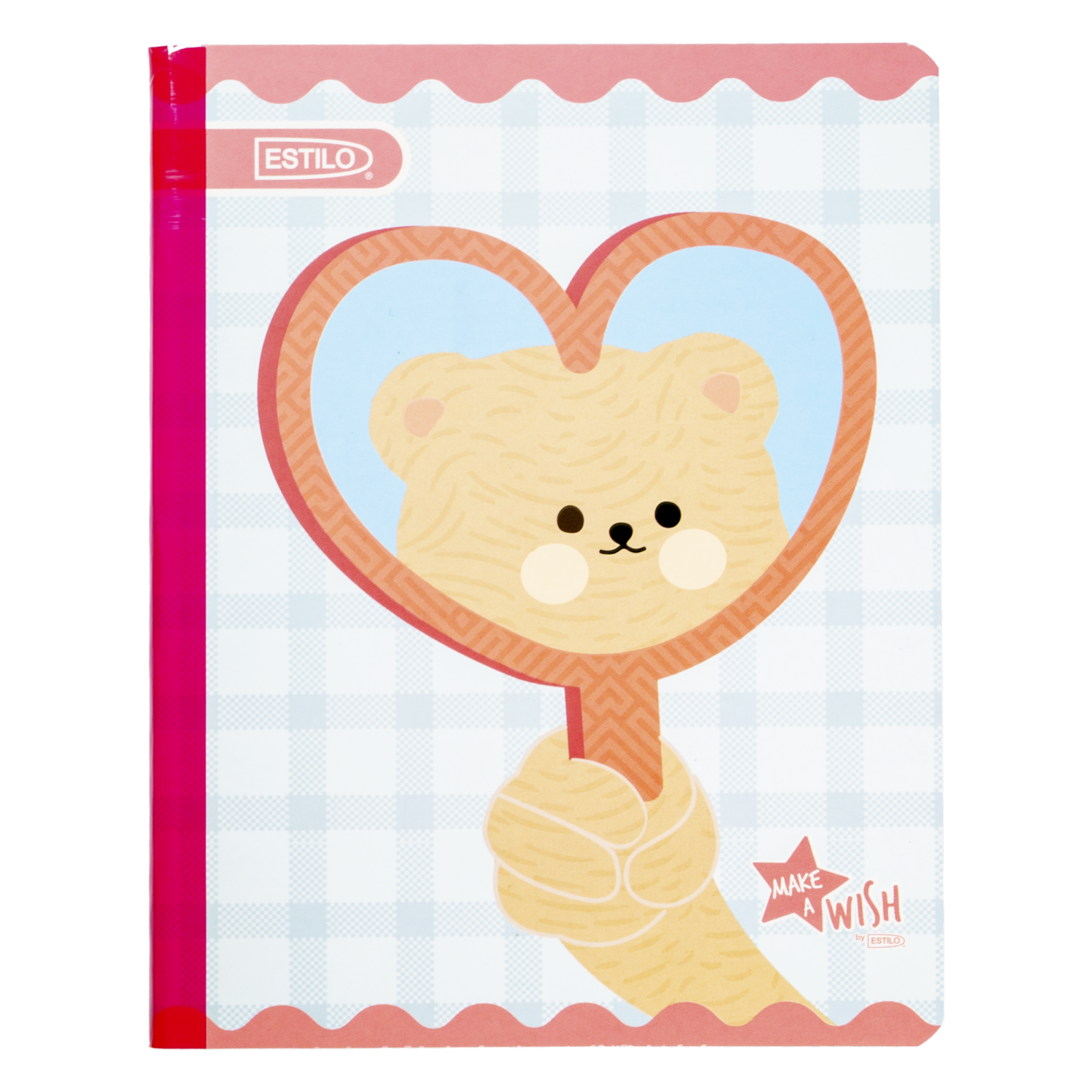 Cuaderno Cosido 4 Líneas Make A Wish ESTILO 100 Hojas