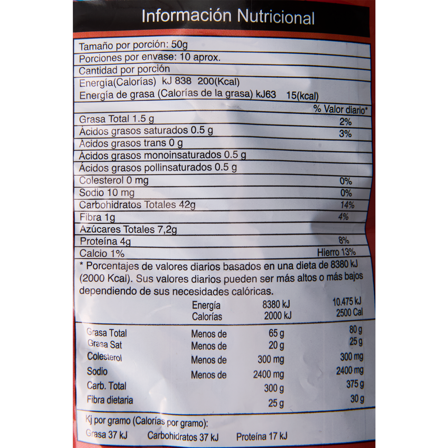 Cereal Sabor A Tutti Frutti QUIERO MAS 500 G