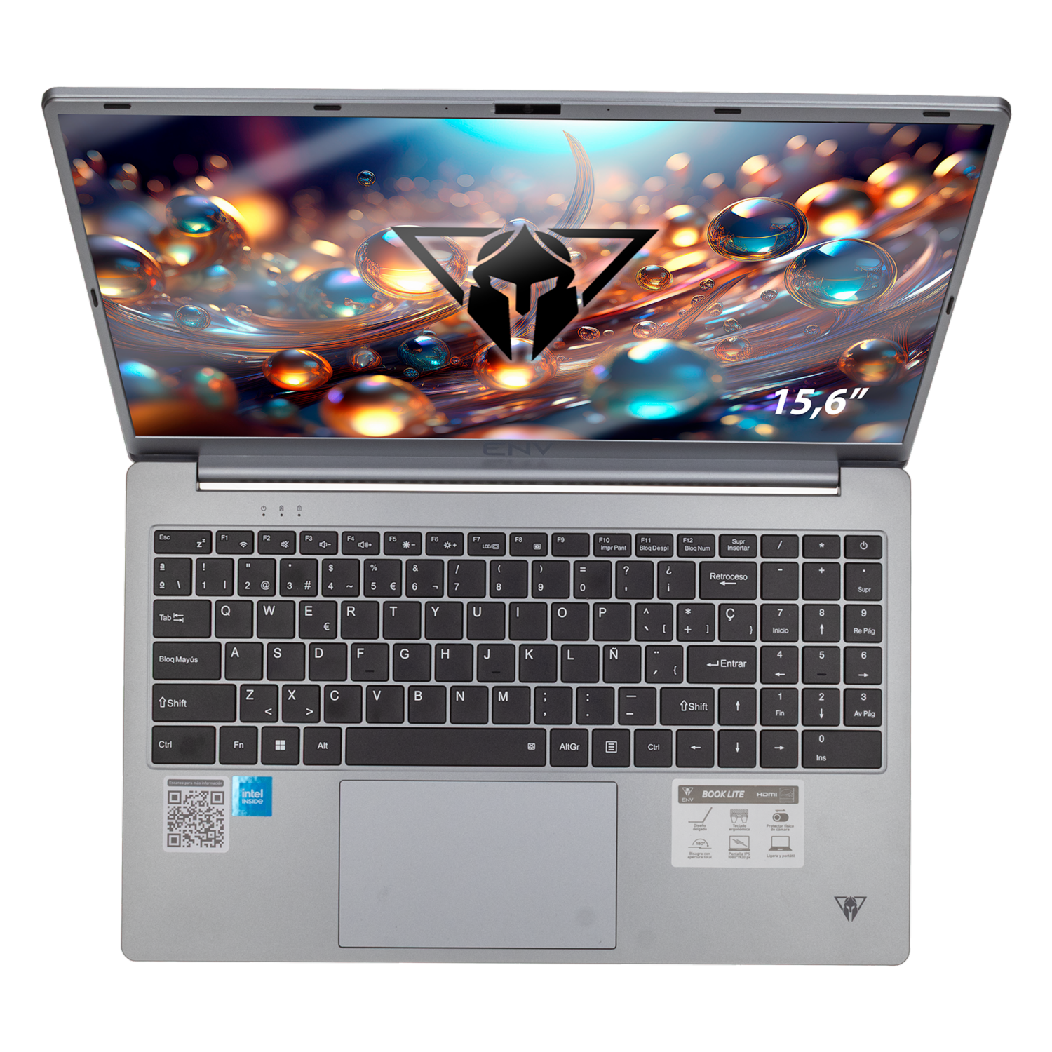 Laptop Book Lite N5095 8Gb 256Gb ENV Full Hd 15.6″