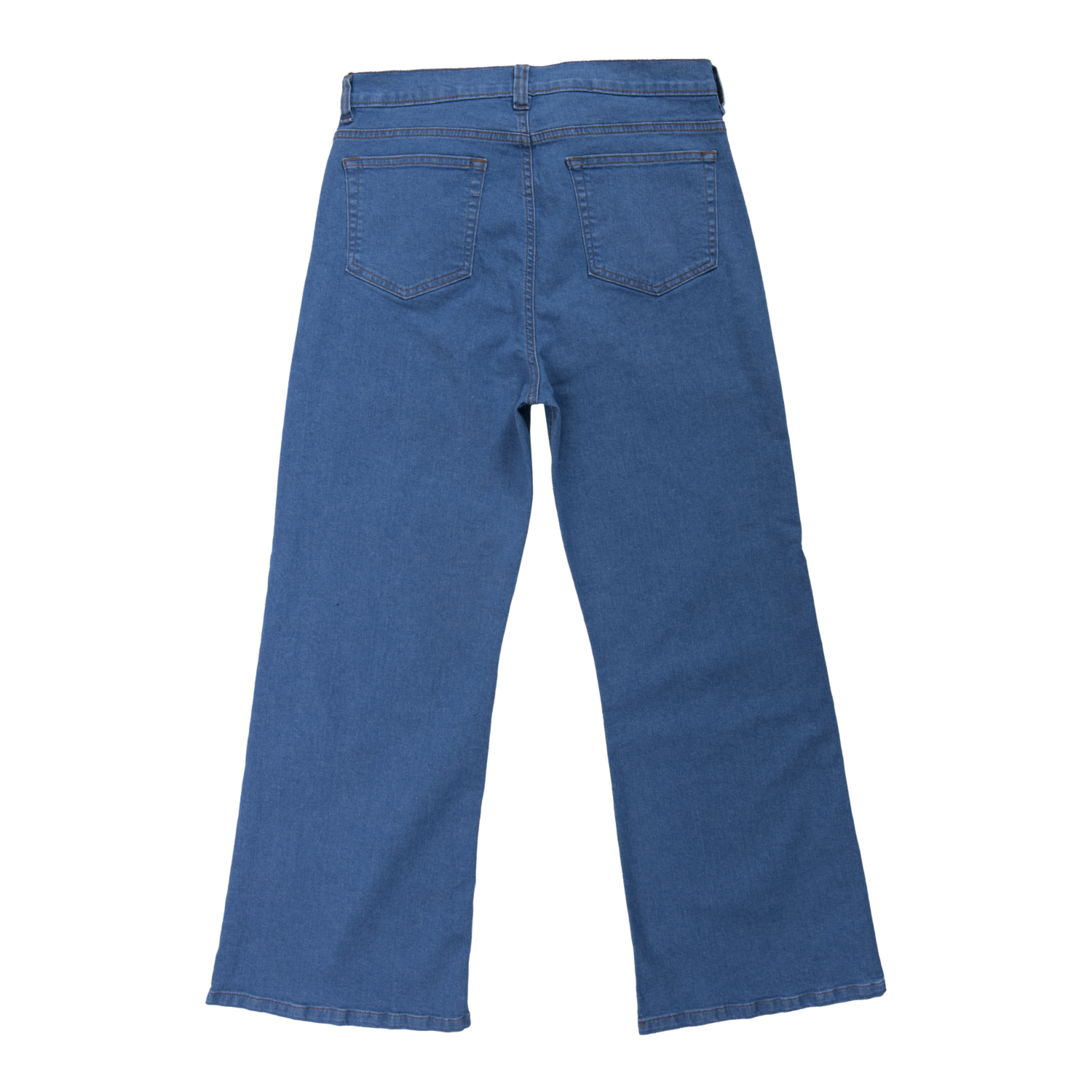 Pantalón Básico Mujer Jean Wide Leg Recto GK BASIC