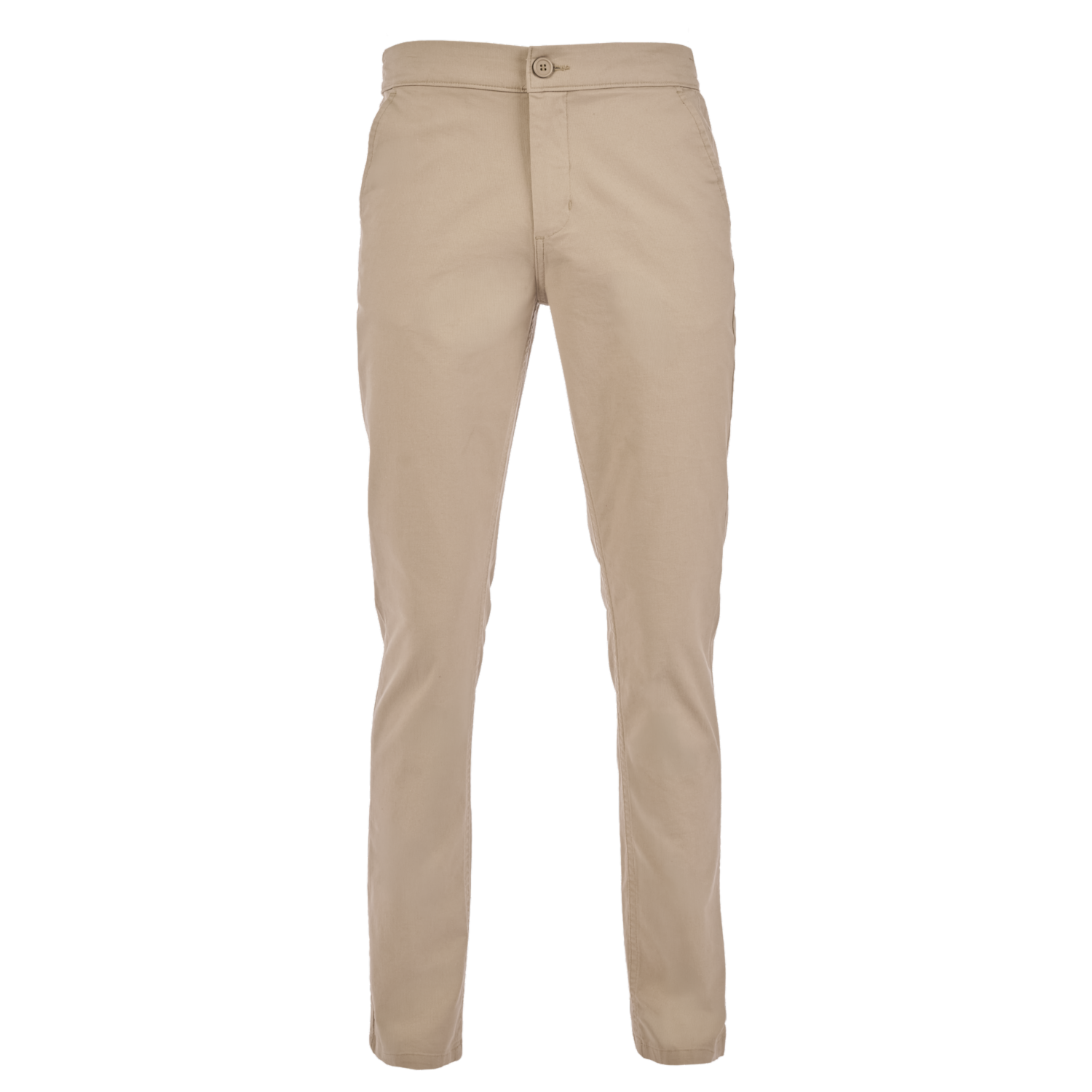 Pantalón Basta Recta Drill Kaki Con Bolsillos Pretina Mixta ARIZONA