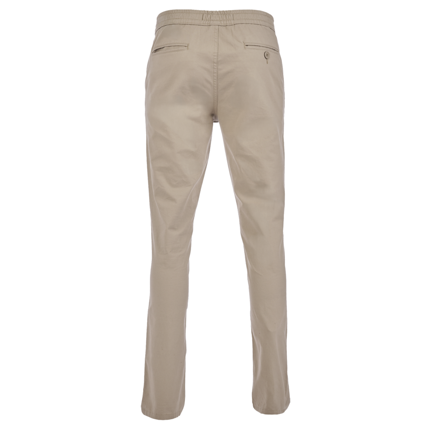 Pantalón Basta Recta Drill Kaki Con Bolsillos Pretina Mixta ARIZONA