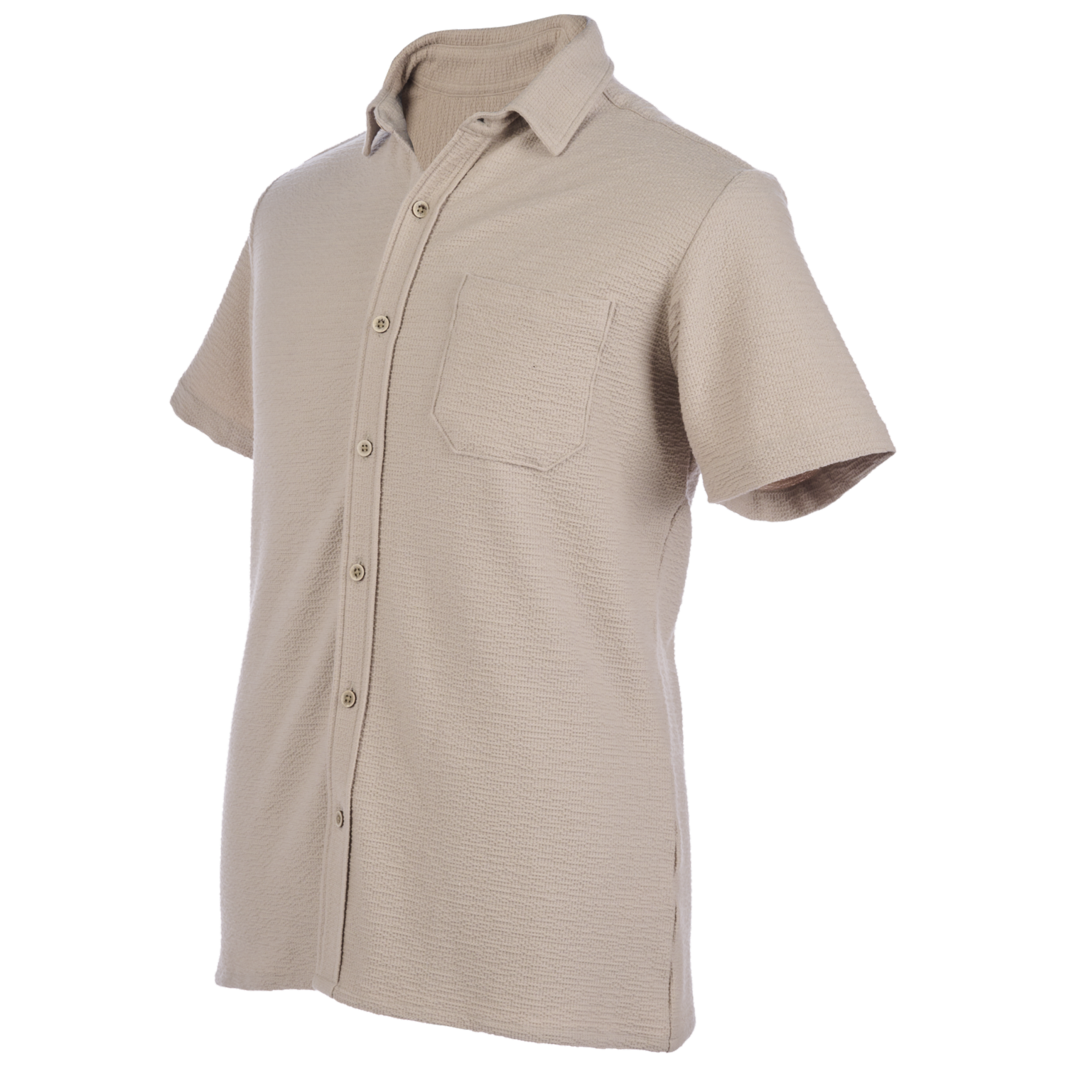 Camisa Manga Corta Tela Con Textura ARIZONA