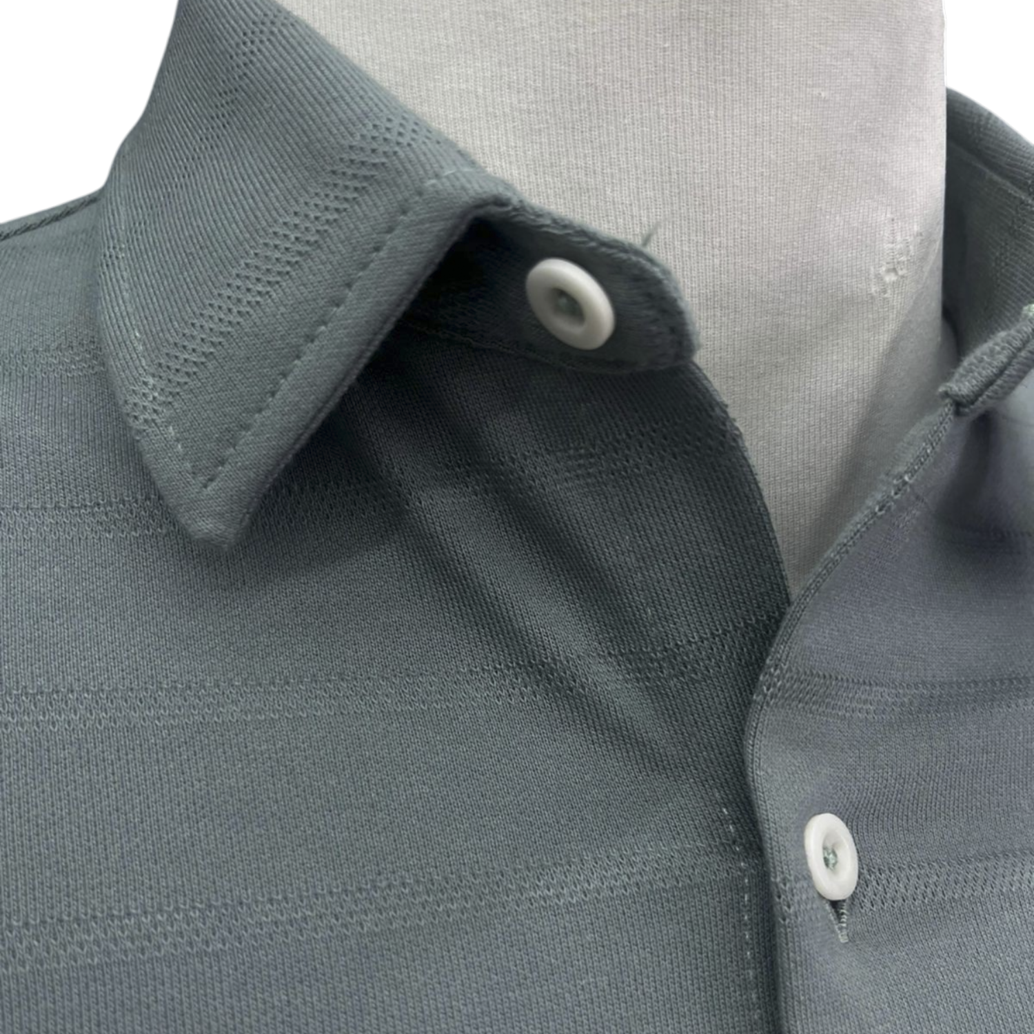 Camisa Manga Larga Textura Cuello Clasico Verde BRUNO VALENTI