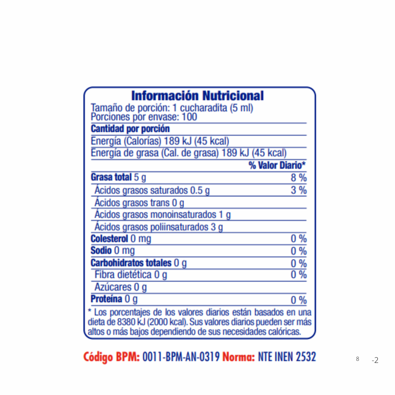 Achiote Líquido En Aceite LA ORIGINAL 190 Ml