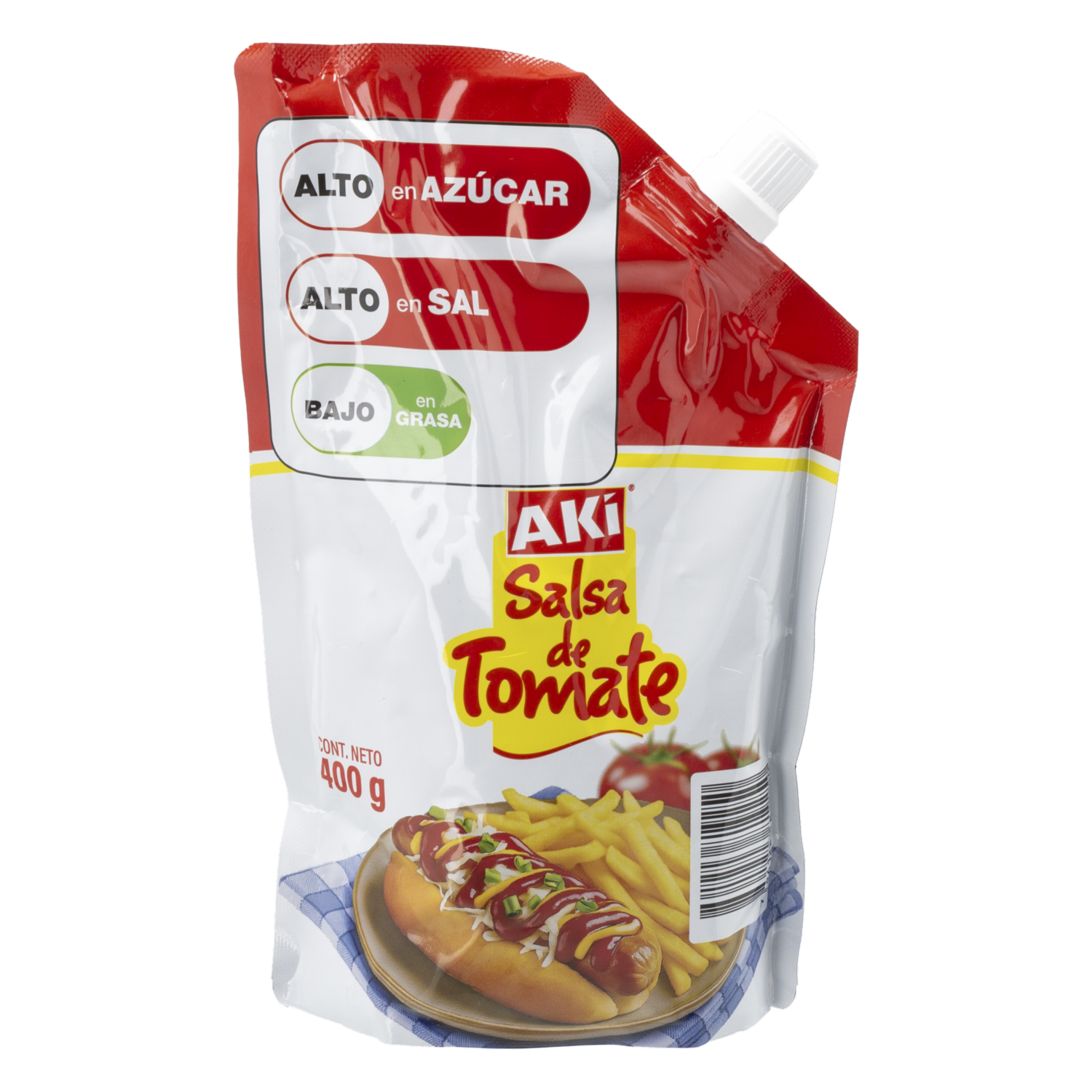 Salsa De Tomate Básica AKÍ 400 g