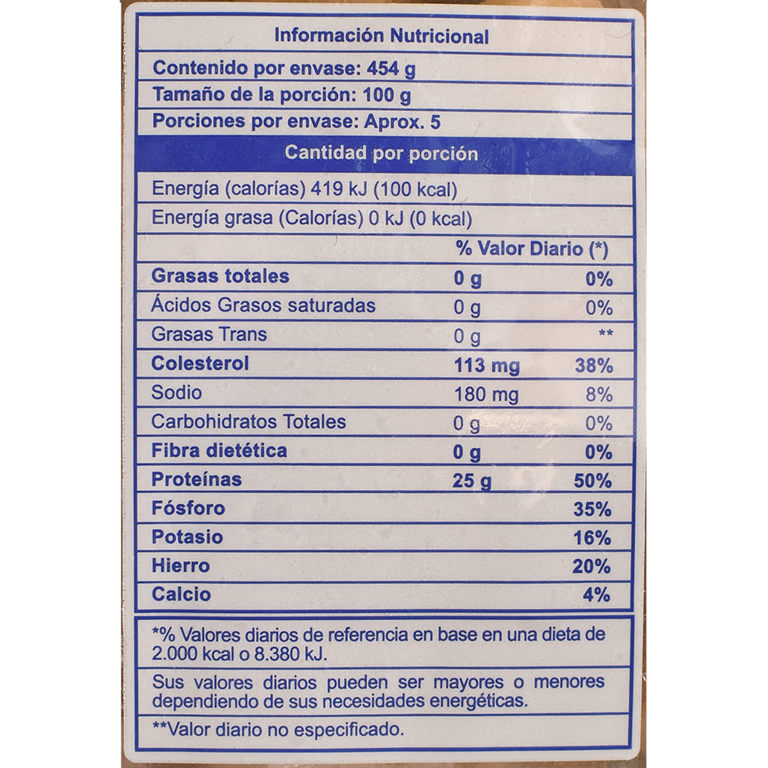 Camarones Pelados Y Desvenados LA ORIGINAL 454 G