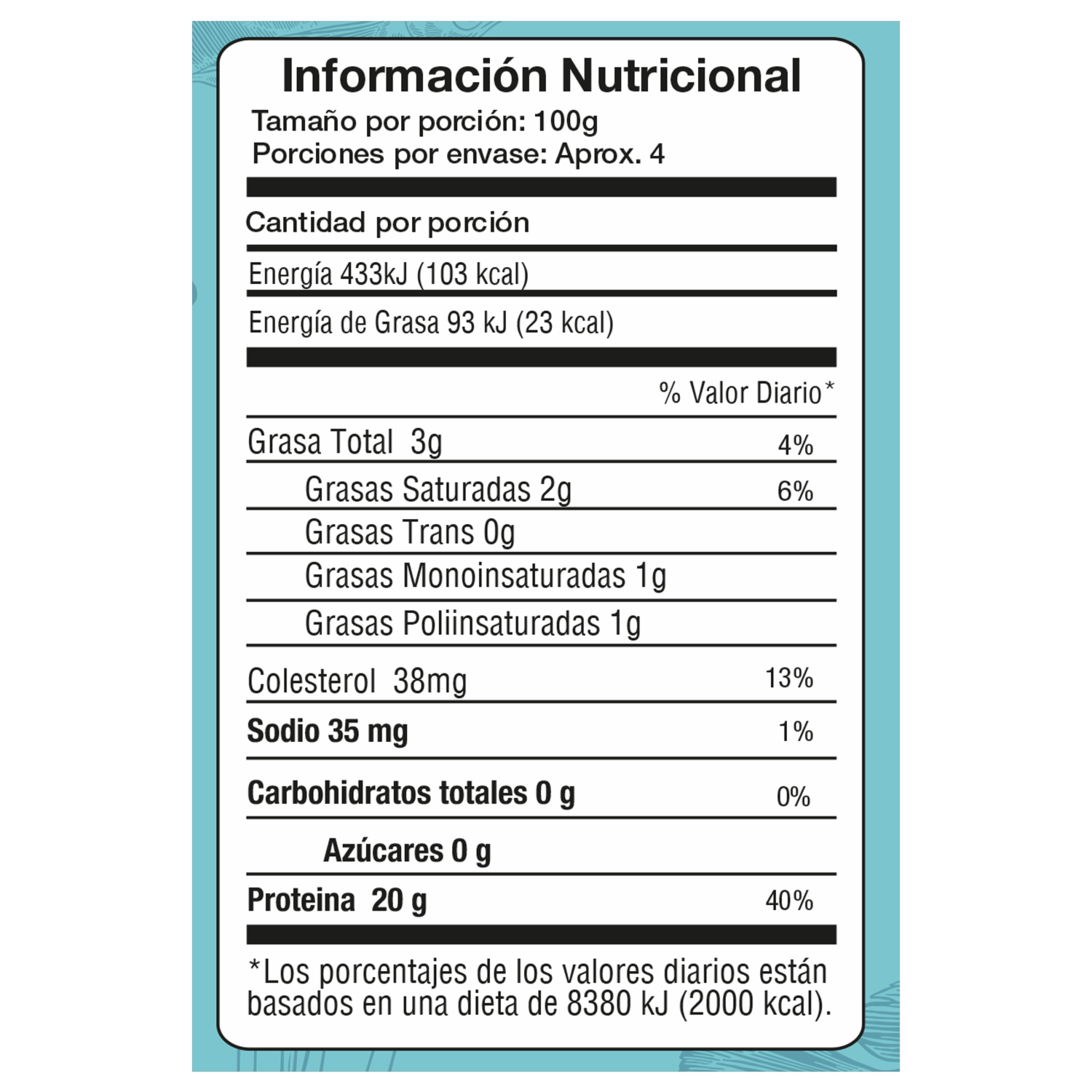Filetes De Tilapia 100% Naturales EL ARTESANAL 454 G