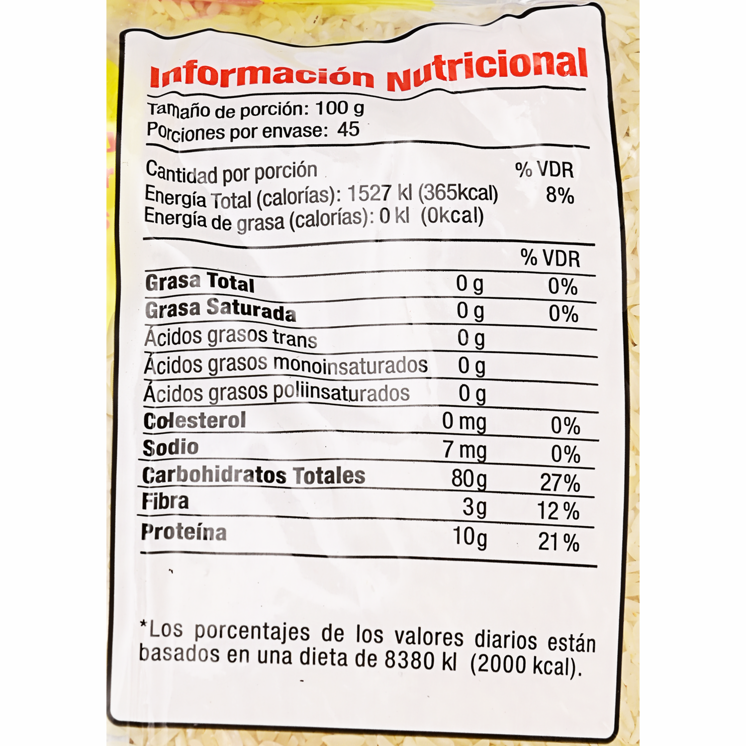 Arroz Blanco Envejecido LA ORIGINAL 10 Libras