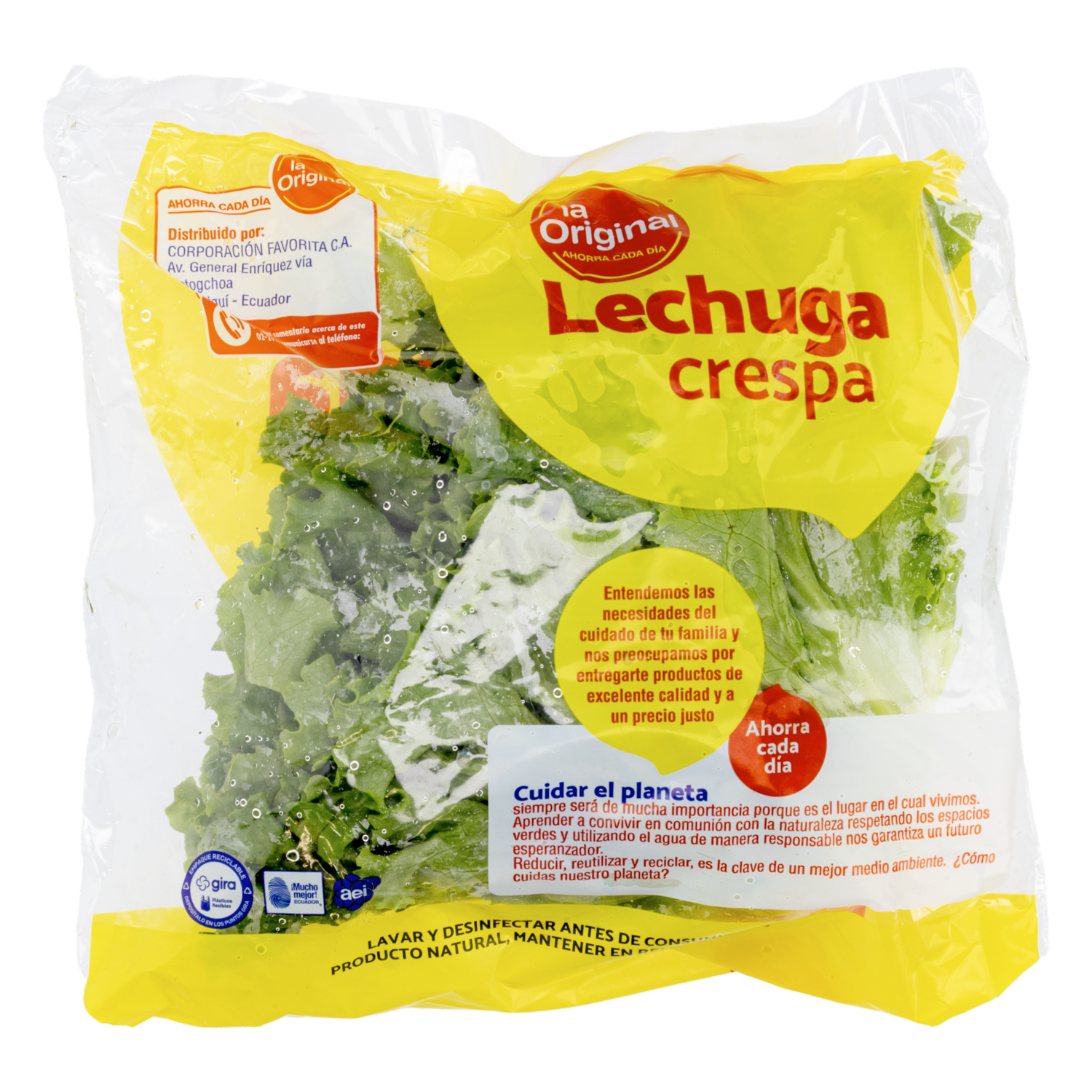 Lechuga Crespa LA ORIGINAL 200 G