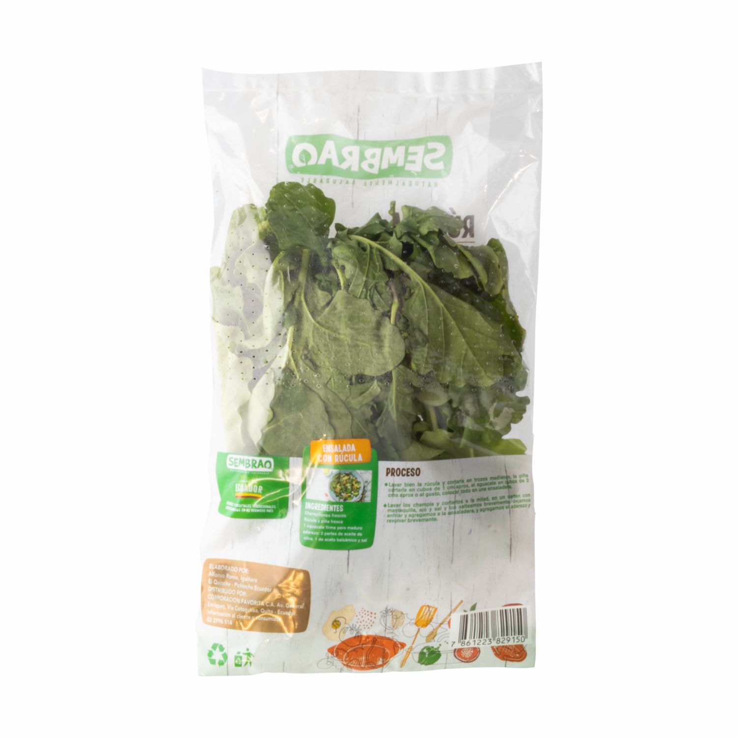 Rúcula Producto Natural SEMBRAO 70 G
