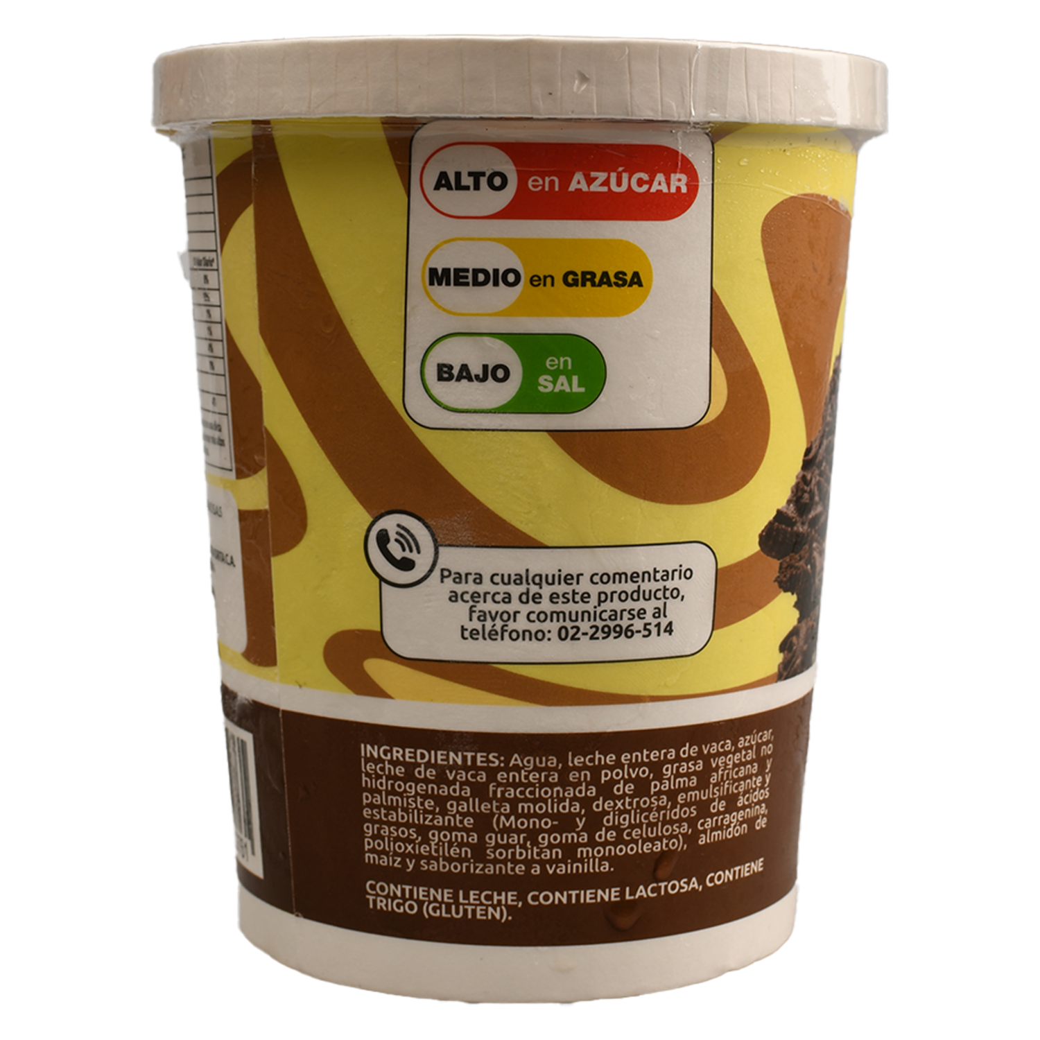 Helado Cookies & Cream EL ARTESANAL 900 Ml